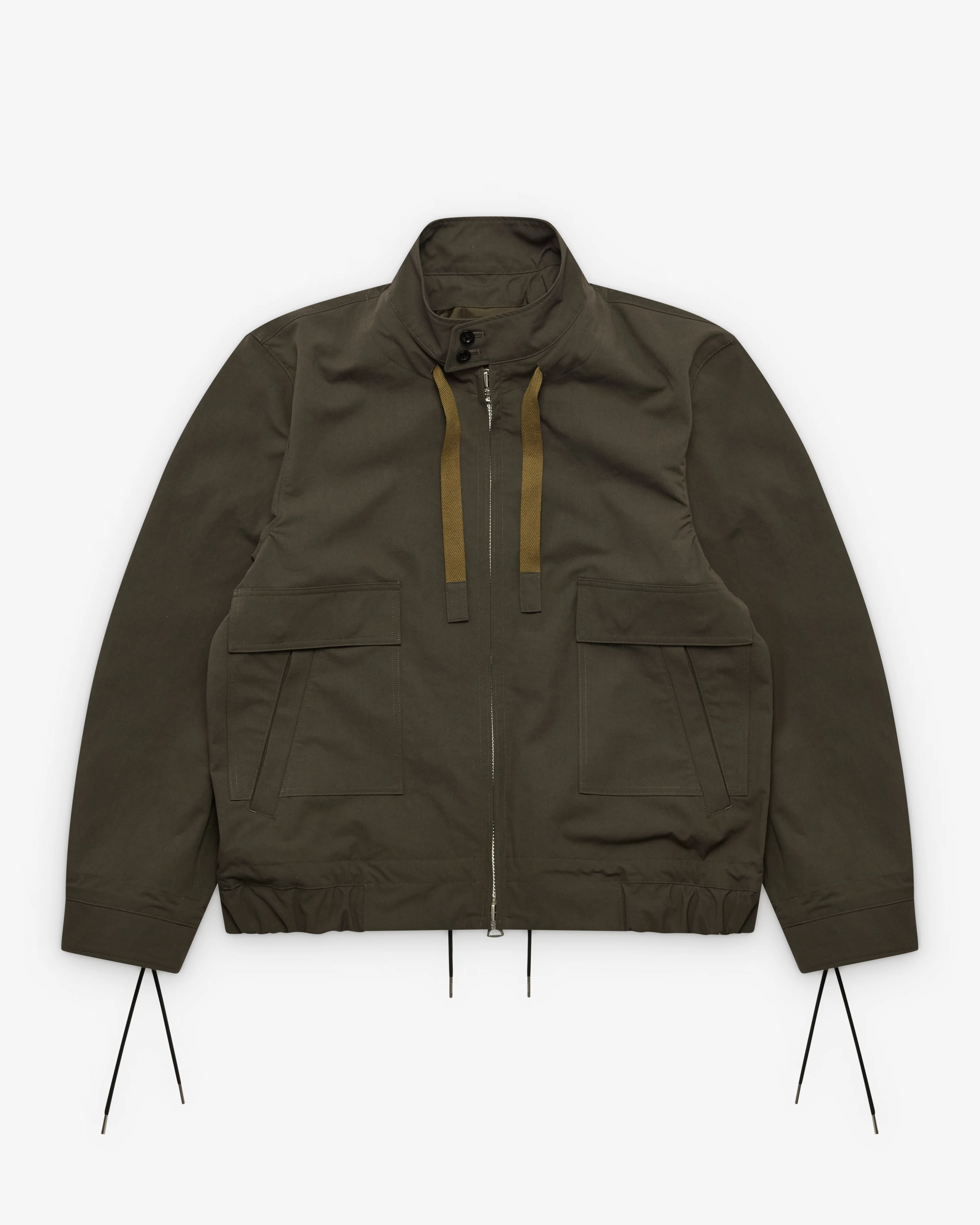 Sacai - Men's Weathercloth Blouson - (Olive Green)