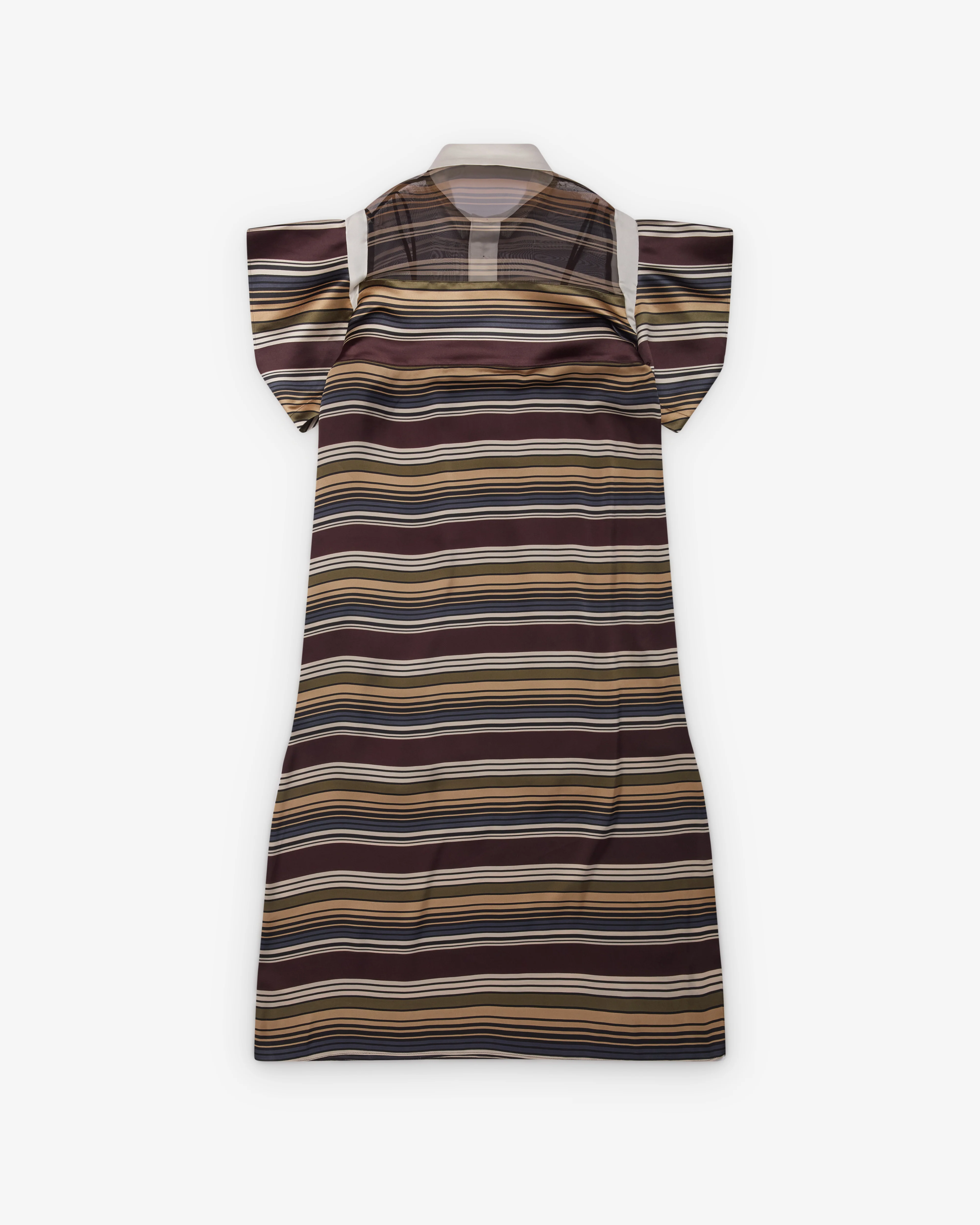 Sacai - Women's Horizontal Stripe Dress - (Stripe/Multi) - Image 2
