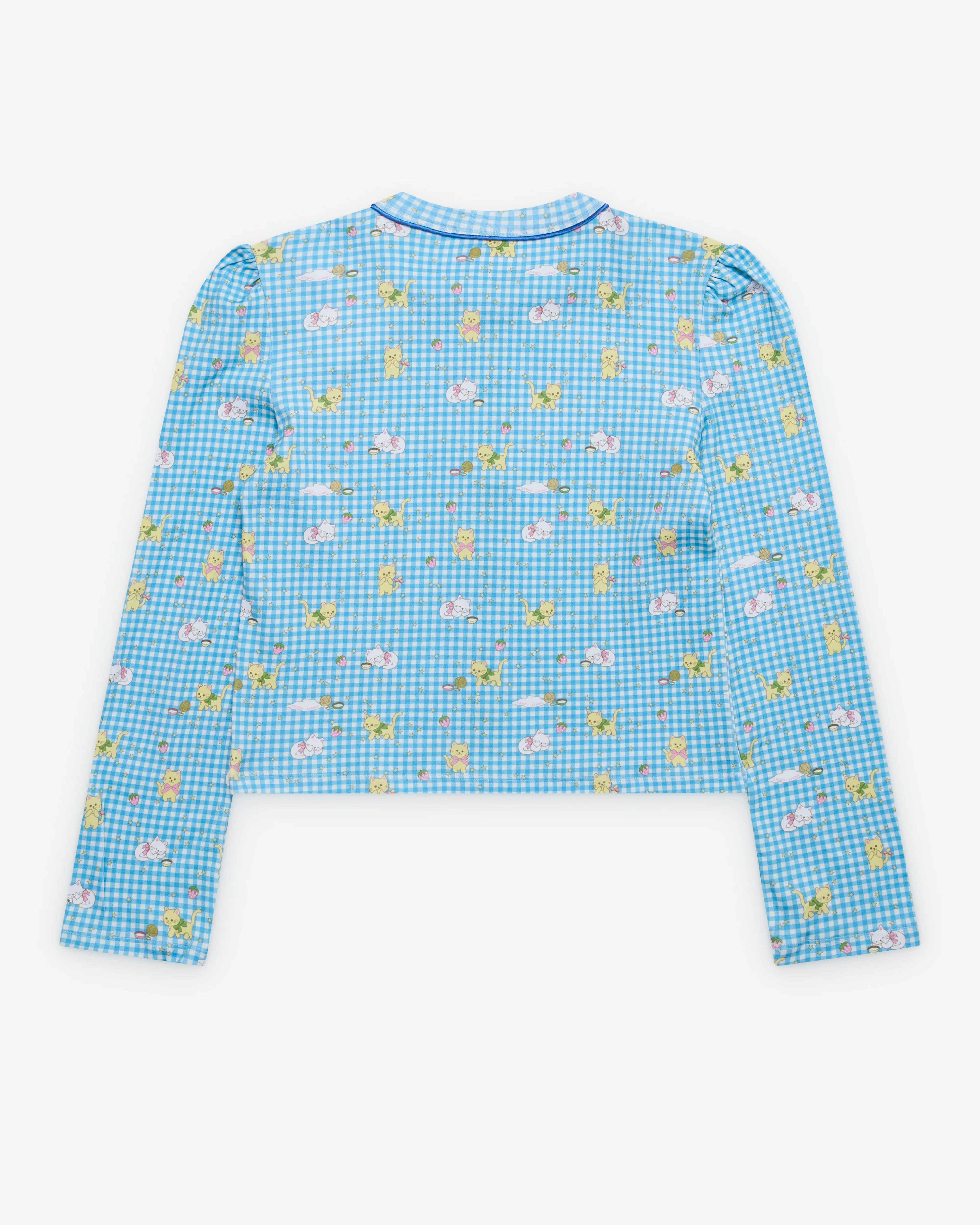 Sandy Liang - Women's Nova Cardigan - (Blue) - Image 2