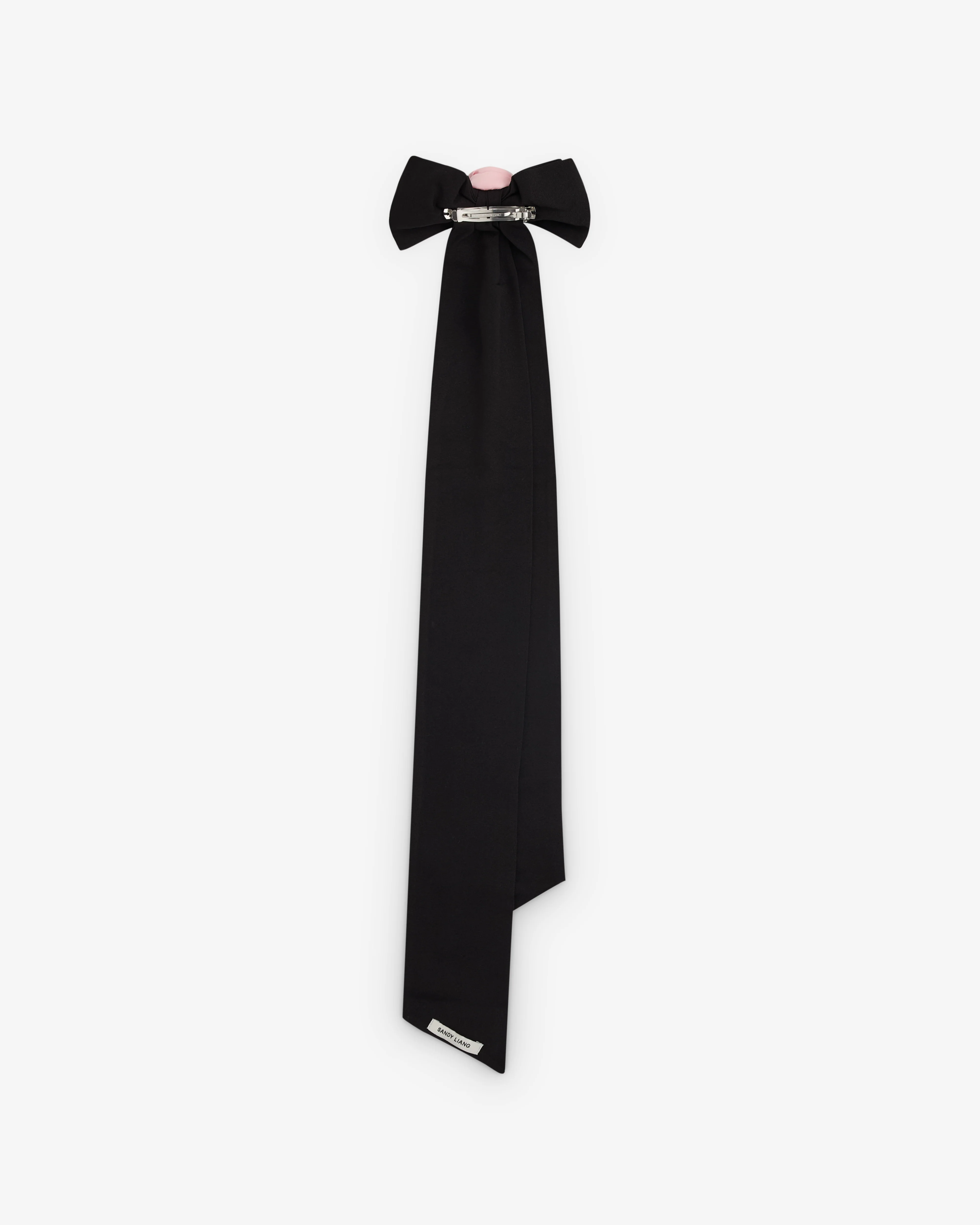 Sandy Liang - Women’s Corsage Palermo Bow - (Black) - Image 2