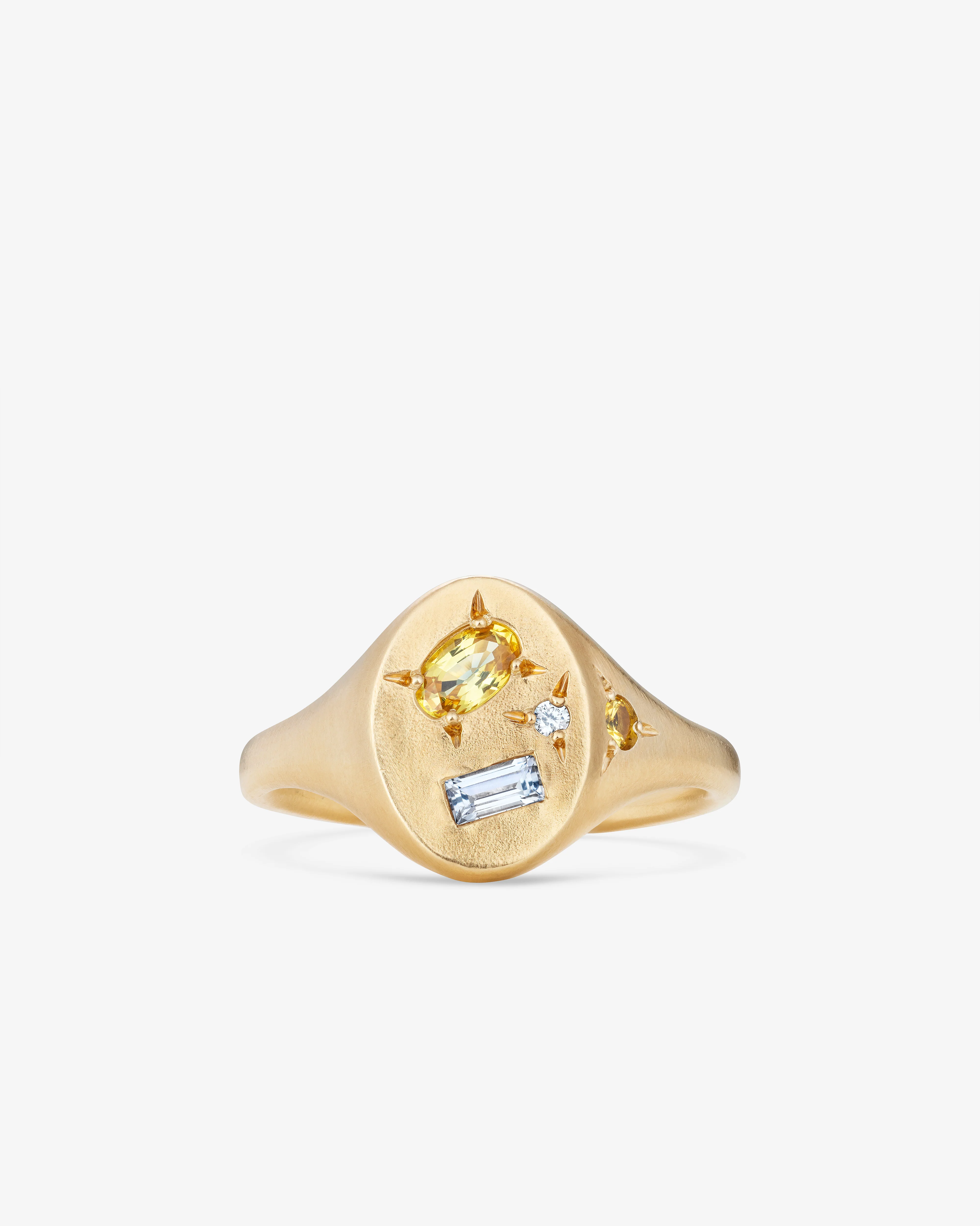 Seb Brown - Long Signet Gold - (Gold)