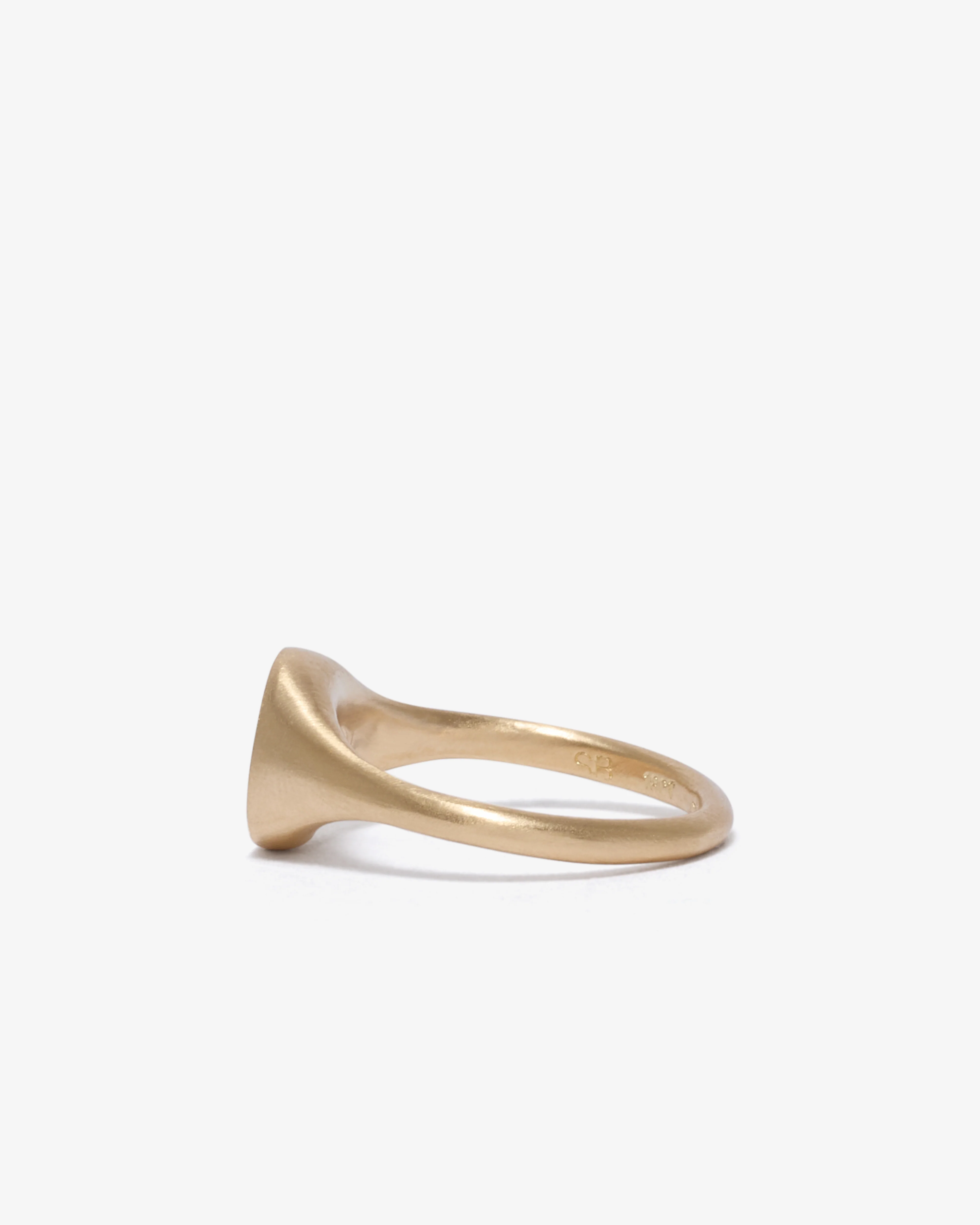 Seb Brown - Round Frame Ring - (Yellow Gold) - Image 2