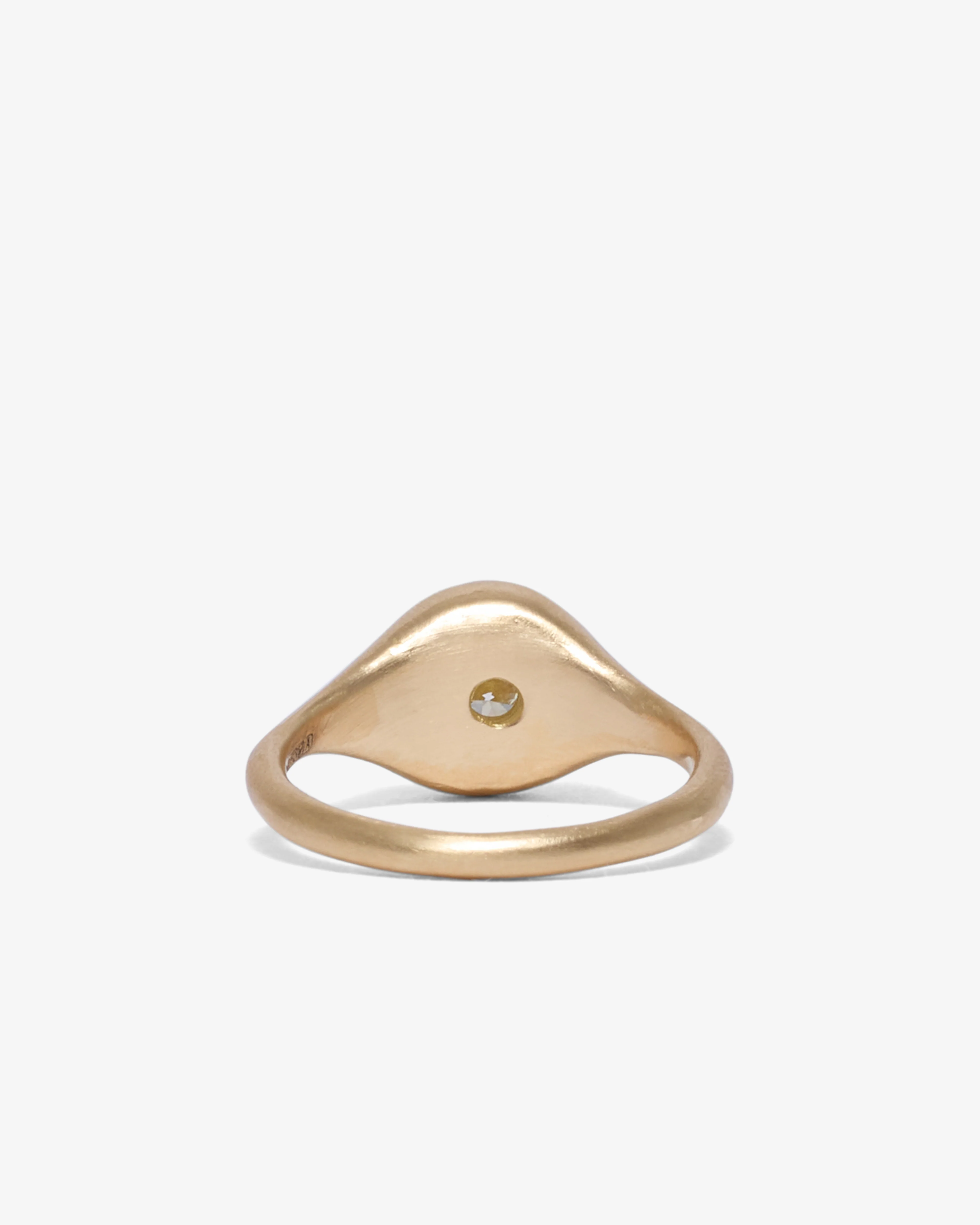 Seb Brown - Round Frame Ring - (Yellow Gold) - Image 3