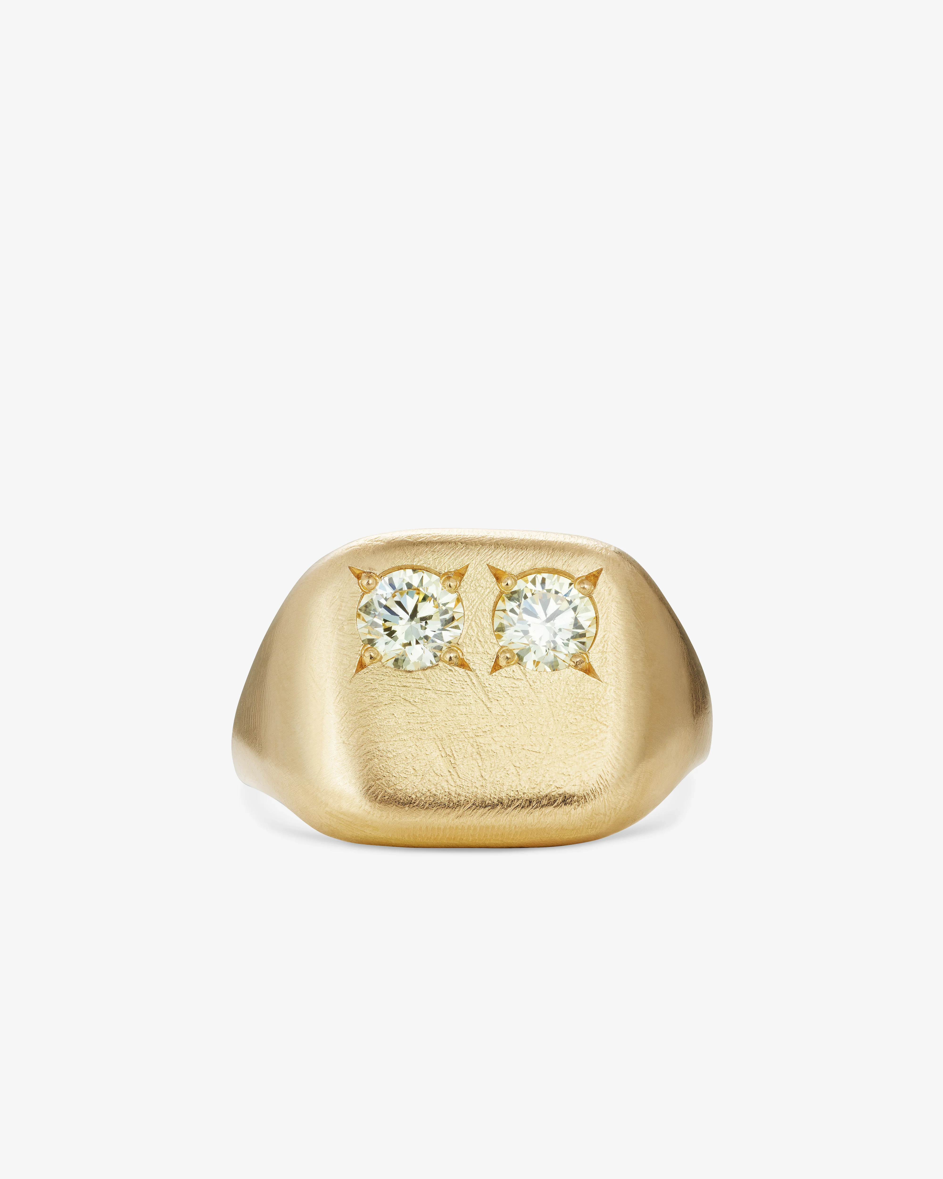 Seb Brown - Yellow Boulder Eye Ring - (Yellow Gold)