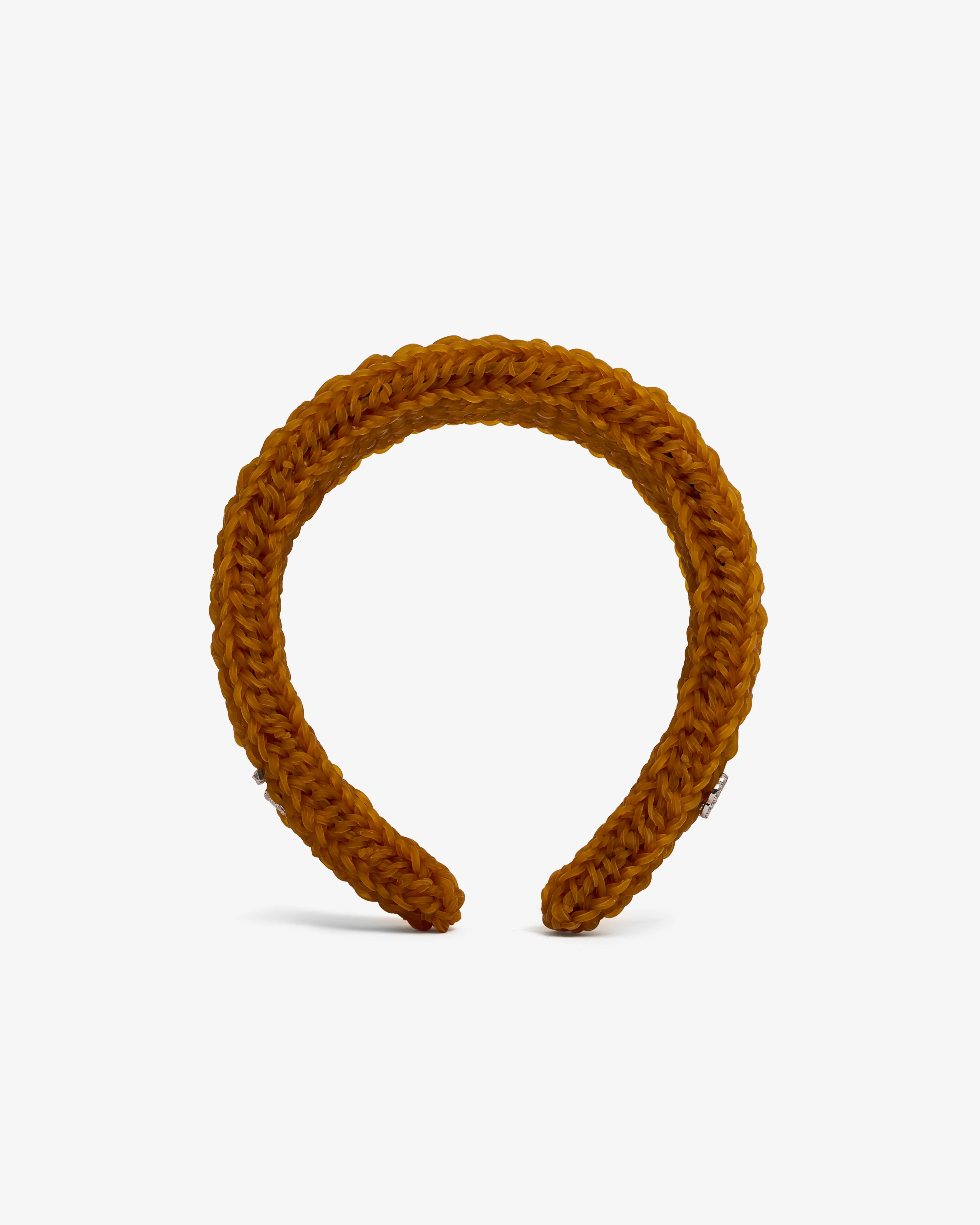 SHUSHU/TONG - Women’s Rubber Band Headband - (Brown) - Image 3