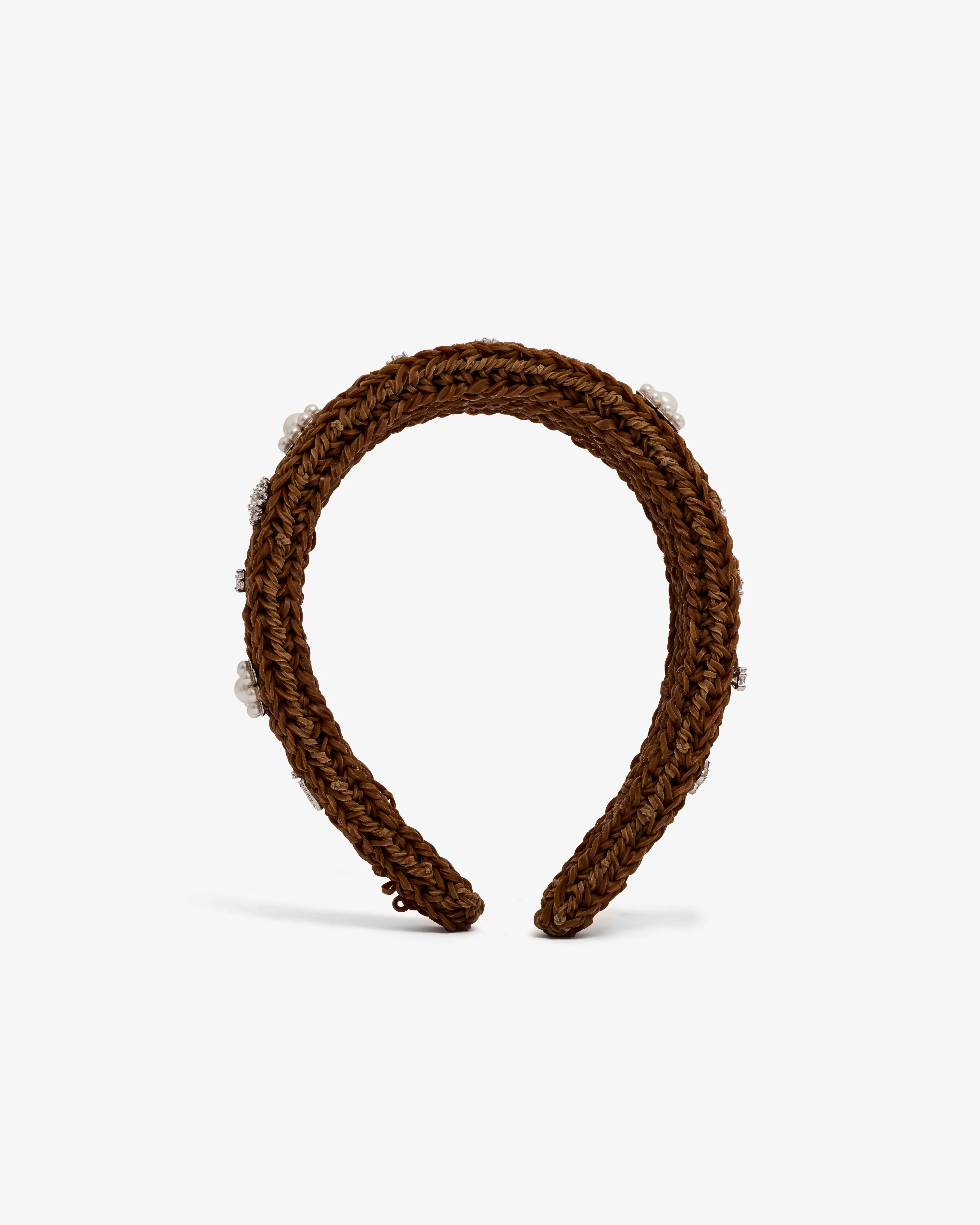 SHUSHU/TONG - Women’s Headband - (Brown) - Image 3