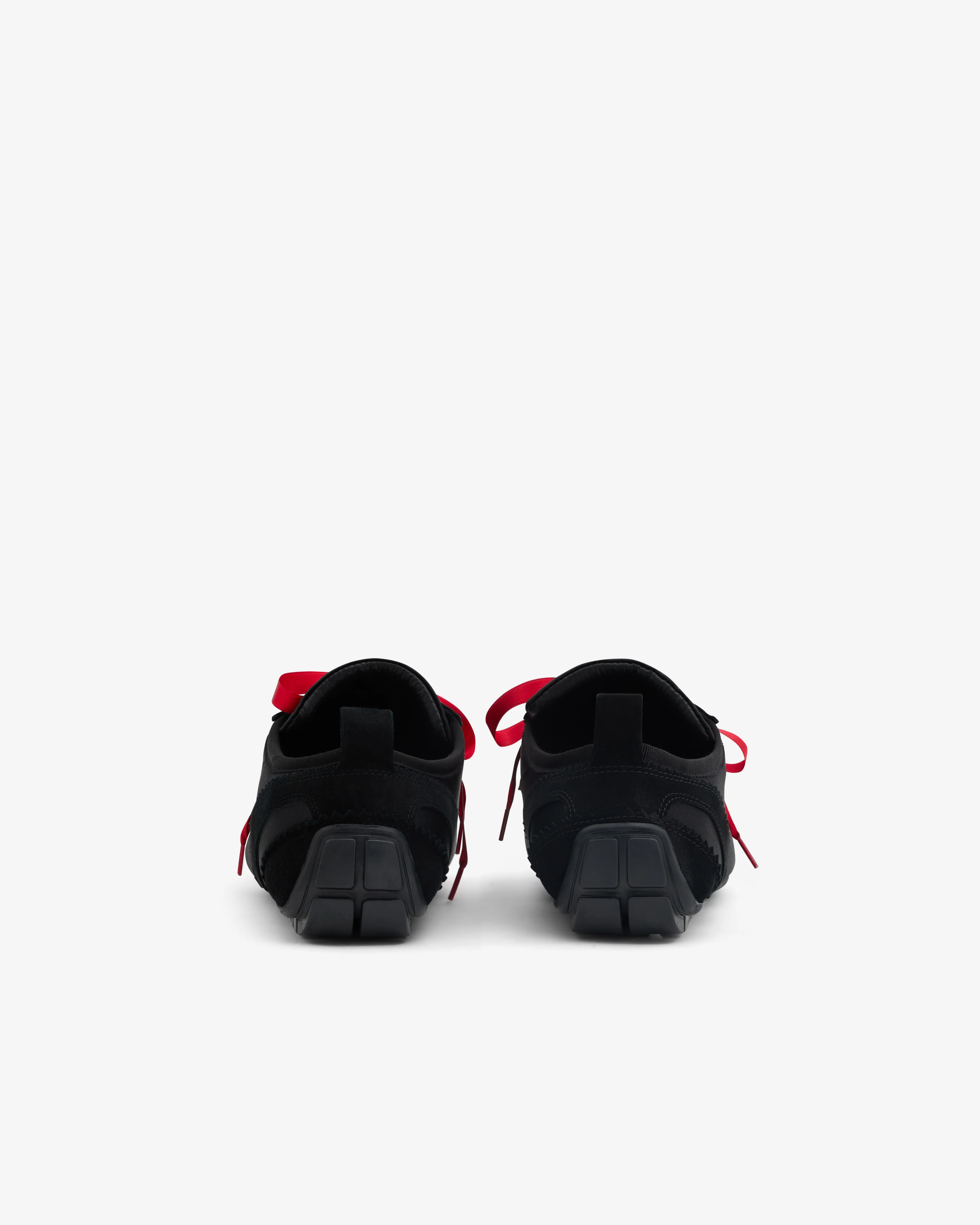 Simone Rocha - Men’s Ballerina Trainer - (Black/Red) - Image 4