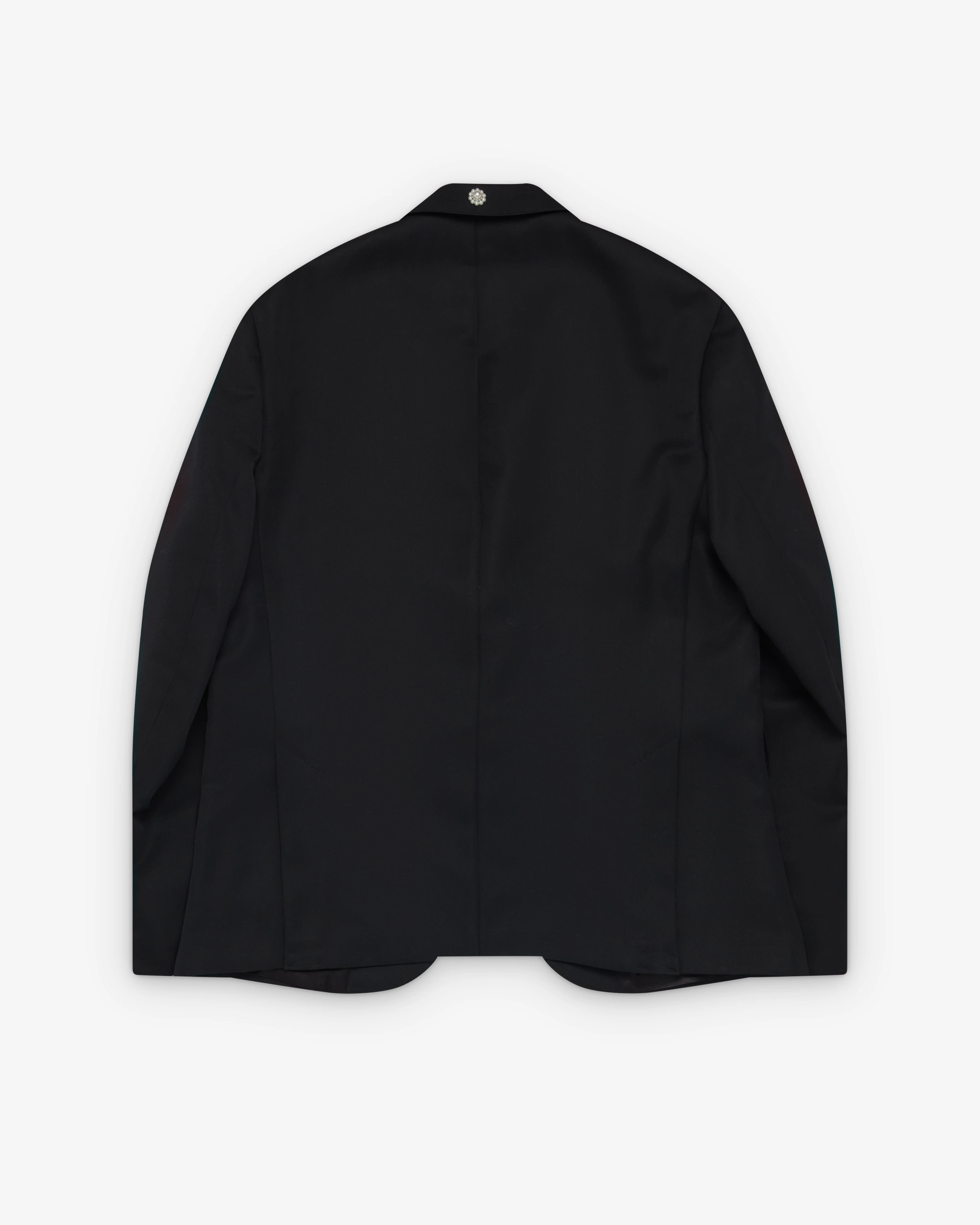 Simone Rocha - Men's Turbo Embellished Classic Jacket - (Black) - Image 2