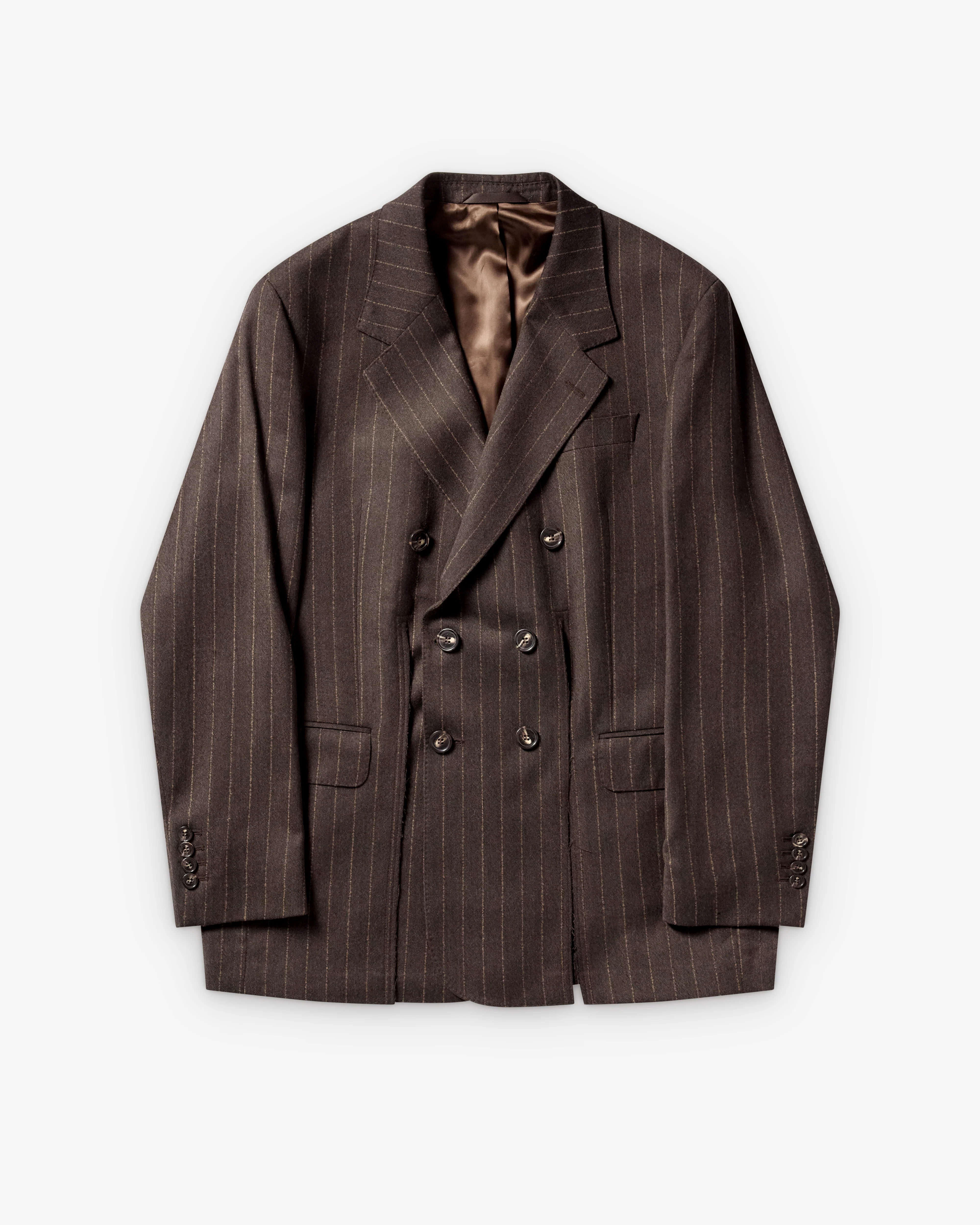Simone Rocha - Men's Hem Slice Jacket - (Chocolate)