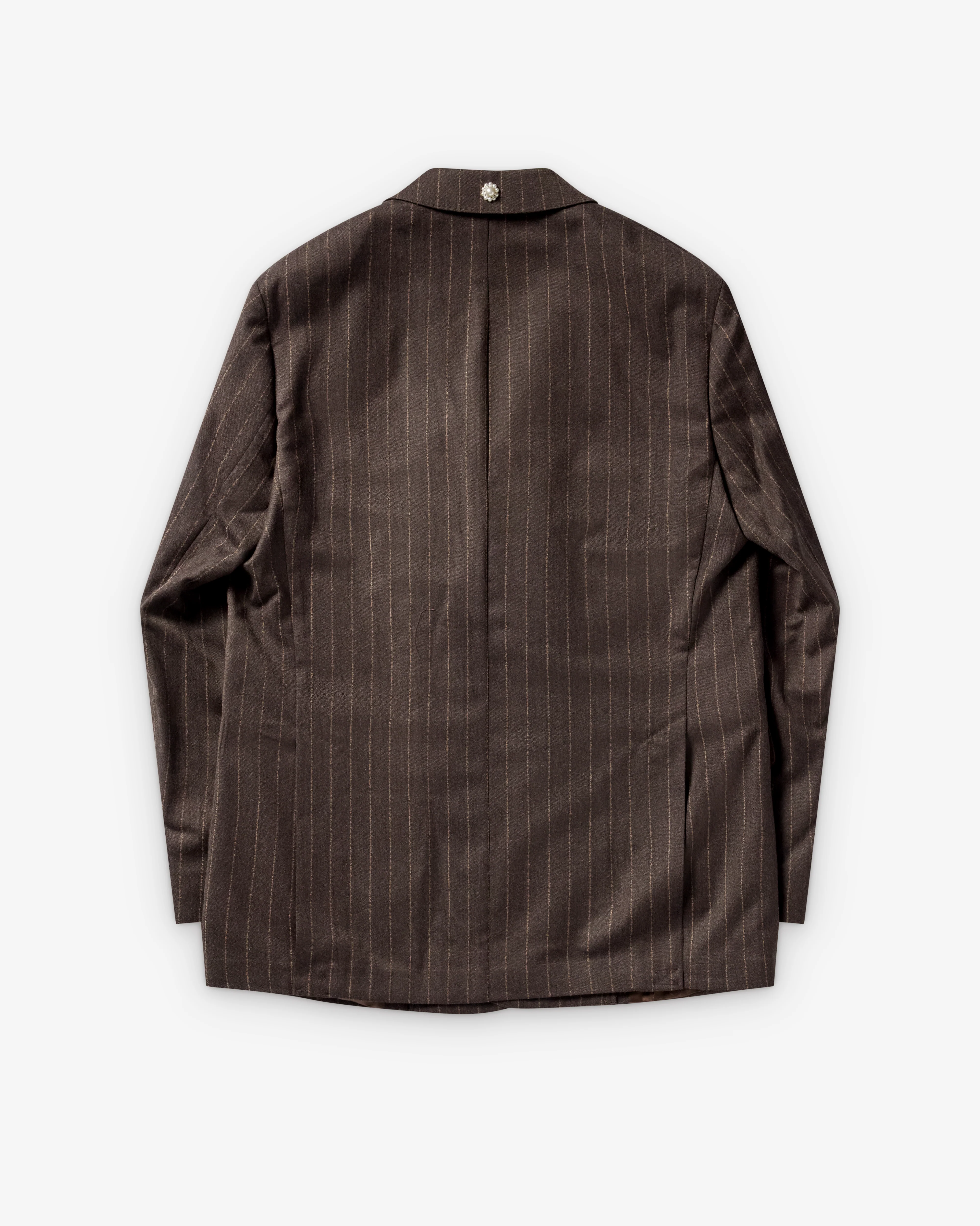 Simone Rocha - Men's Hem Slice Jacket - (Chocolate) - Image 2