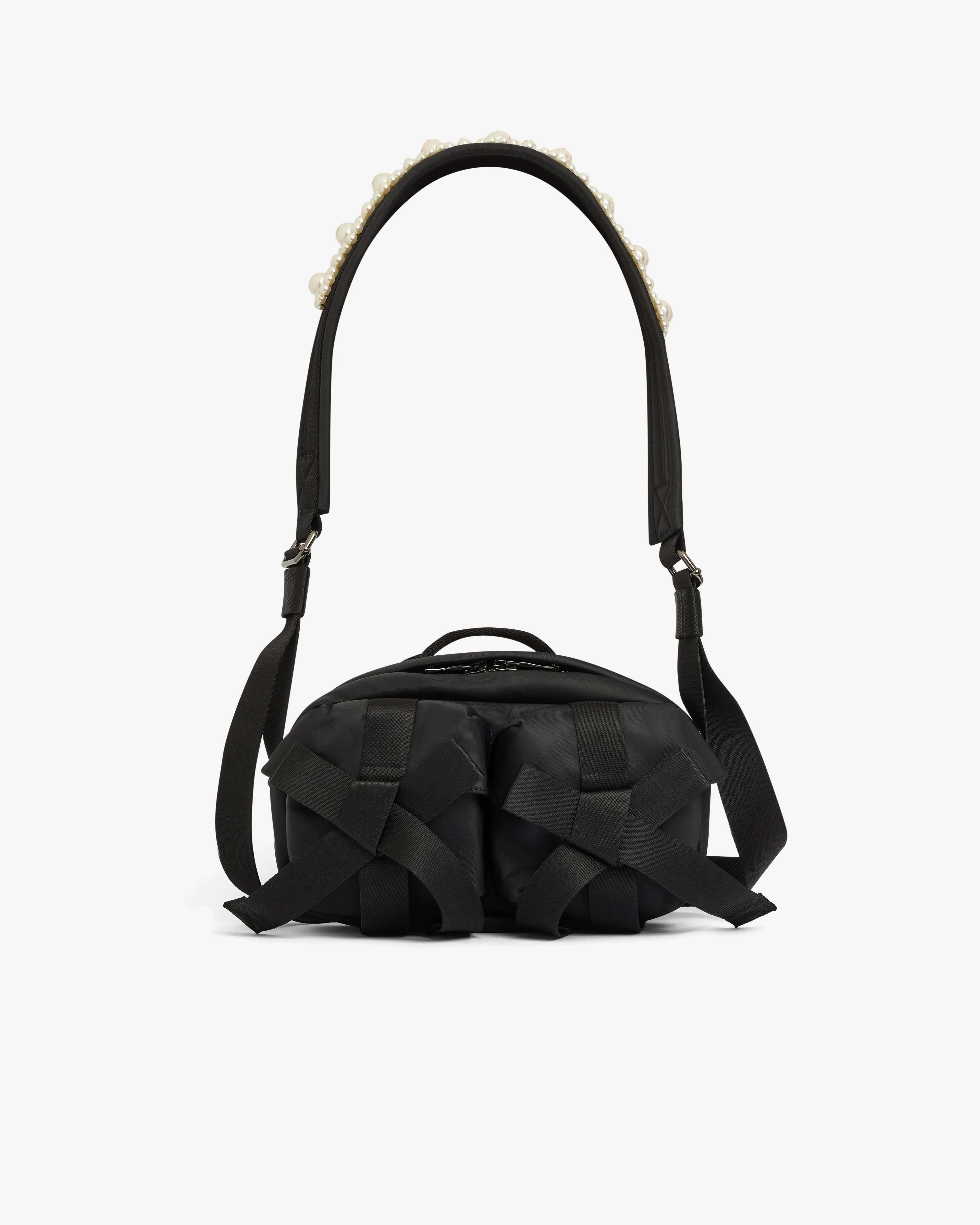 Simone Rocha - Women's Classic Bow Crossbody Bag - (Black) - Image 2