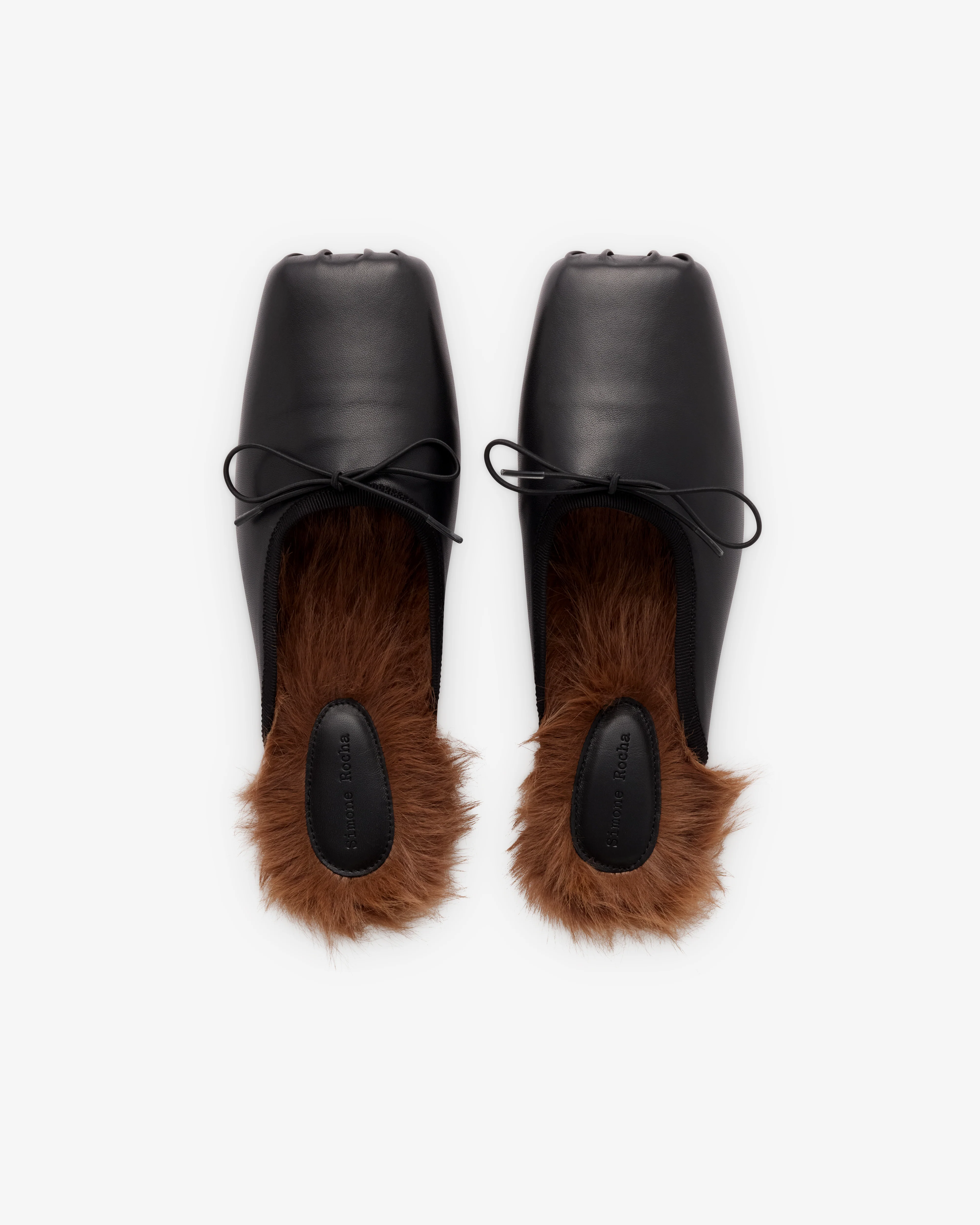 Simone Rocha - Women's Pointe Mule - (Black/Brown) - Image 5