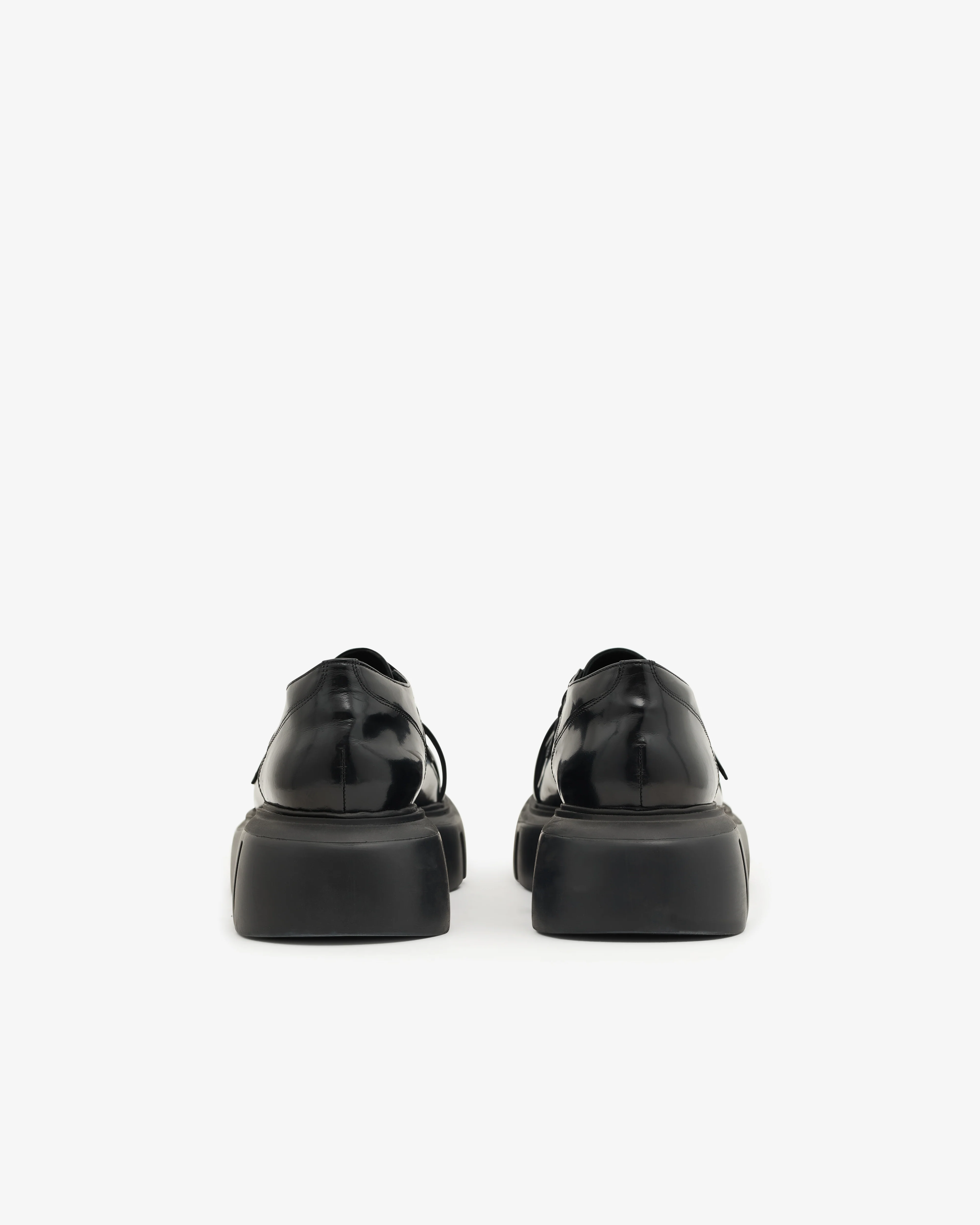 Simone Rocha - Women’s Low Platform Buckle Boot - (Black) - Image 5