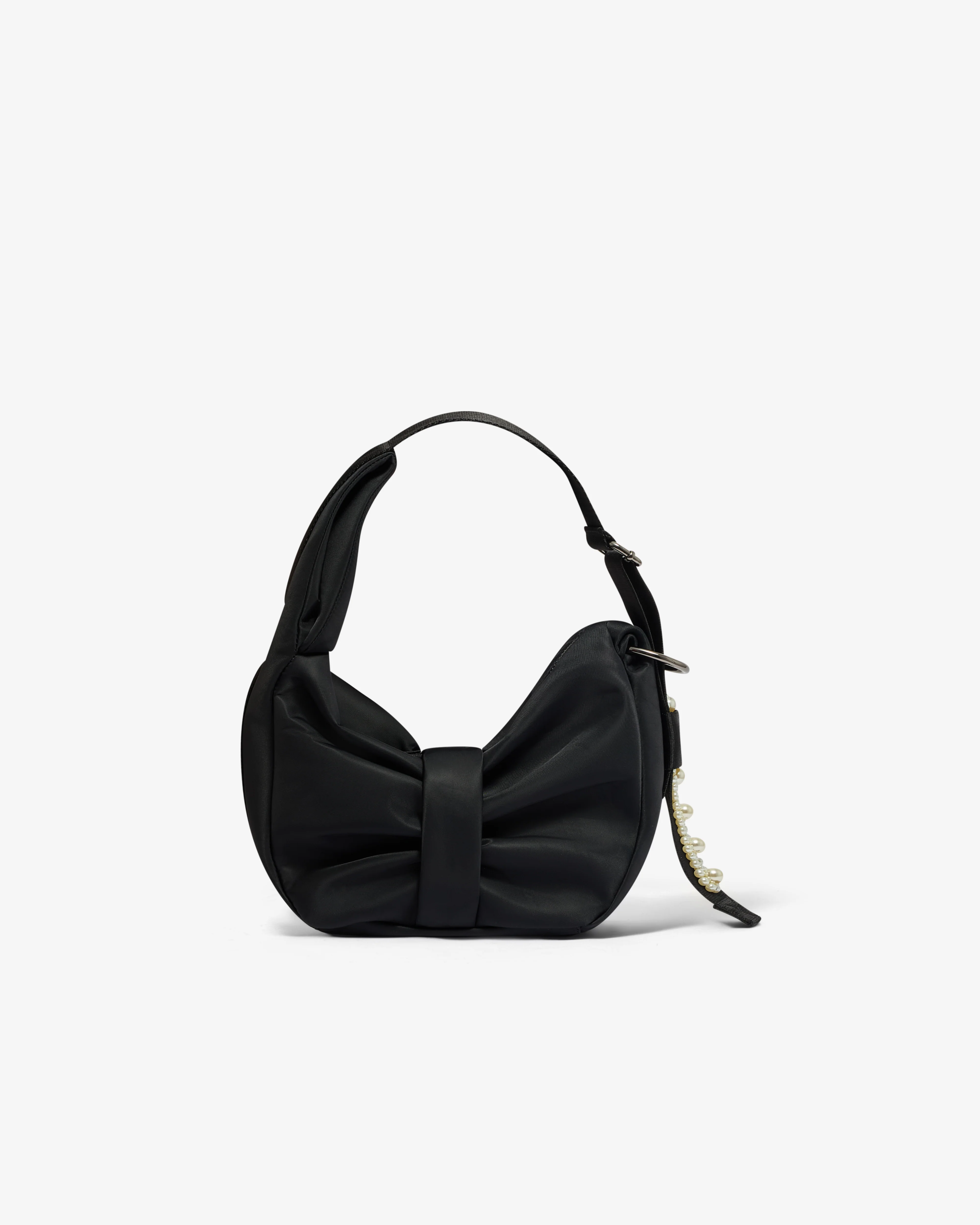Simone Rocha - Women’s Mini Sling Bow Bag - (Black/Pearl)