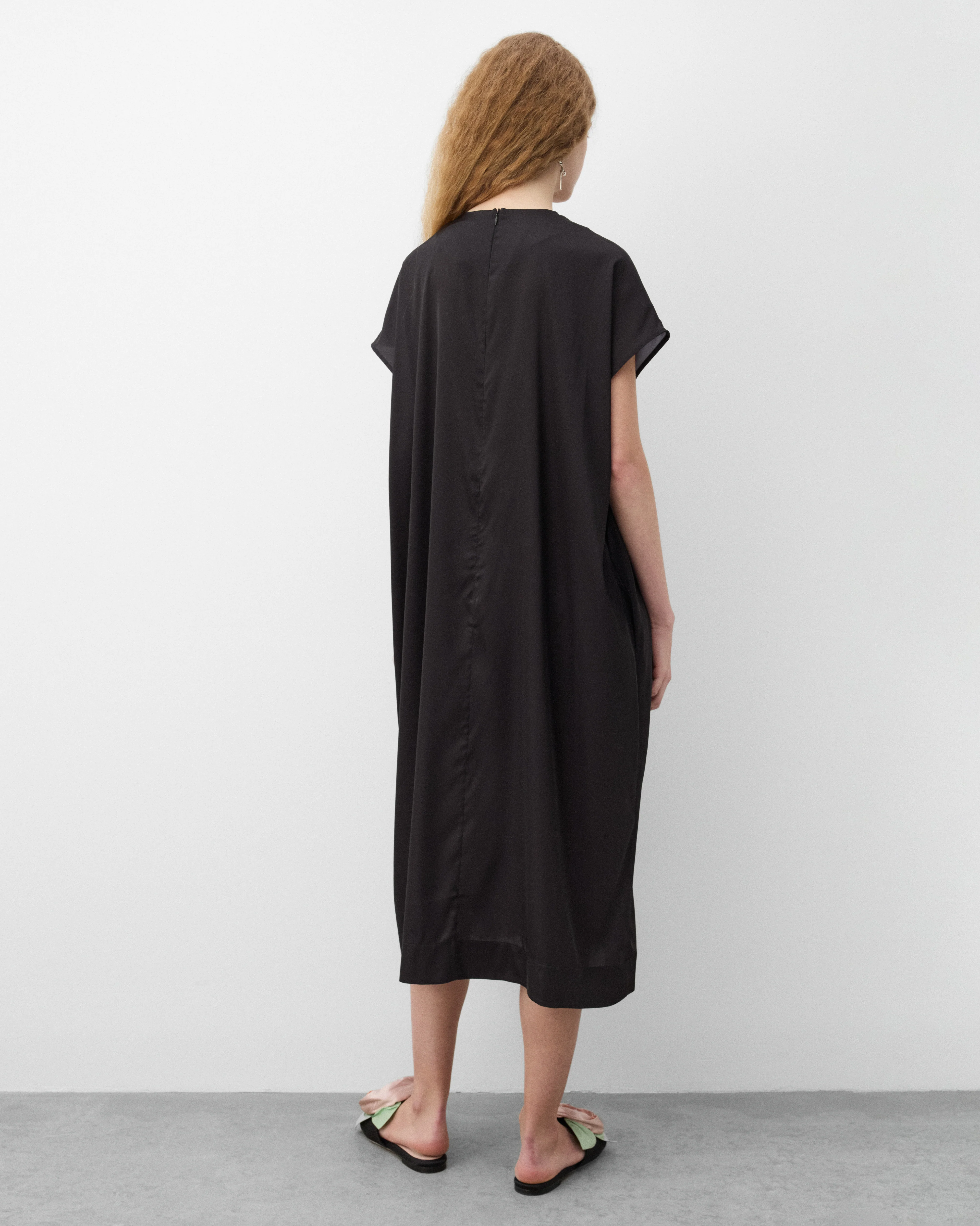 Simone Rocha - Women's Poppy Motif Smock Dress - (Black) - Image 5
