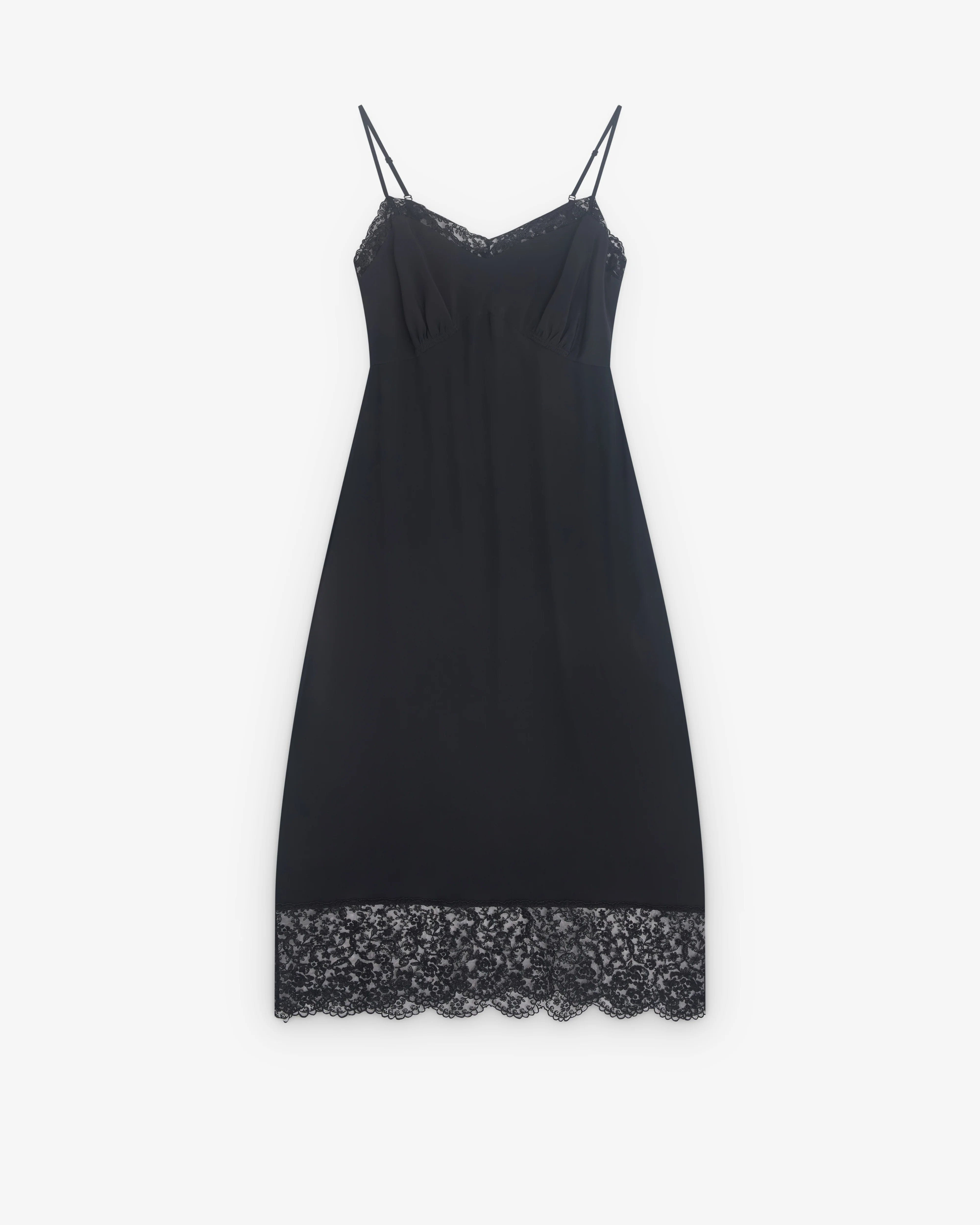 Simone Rocha - Women’s Lace Trim Slip - (Black)