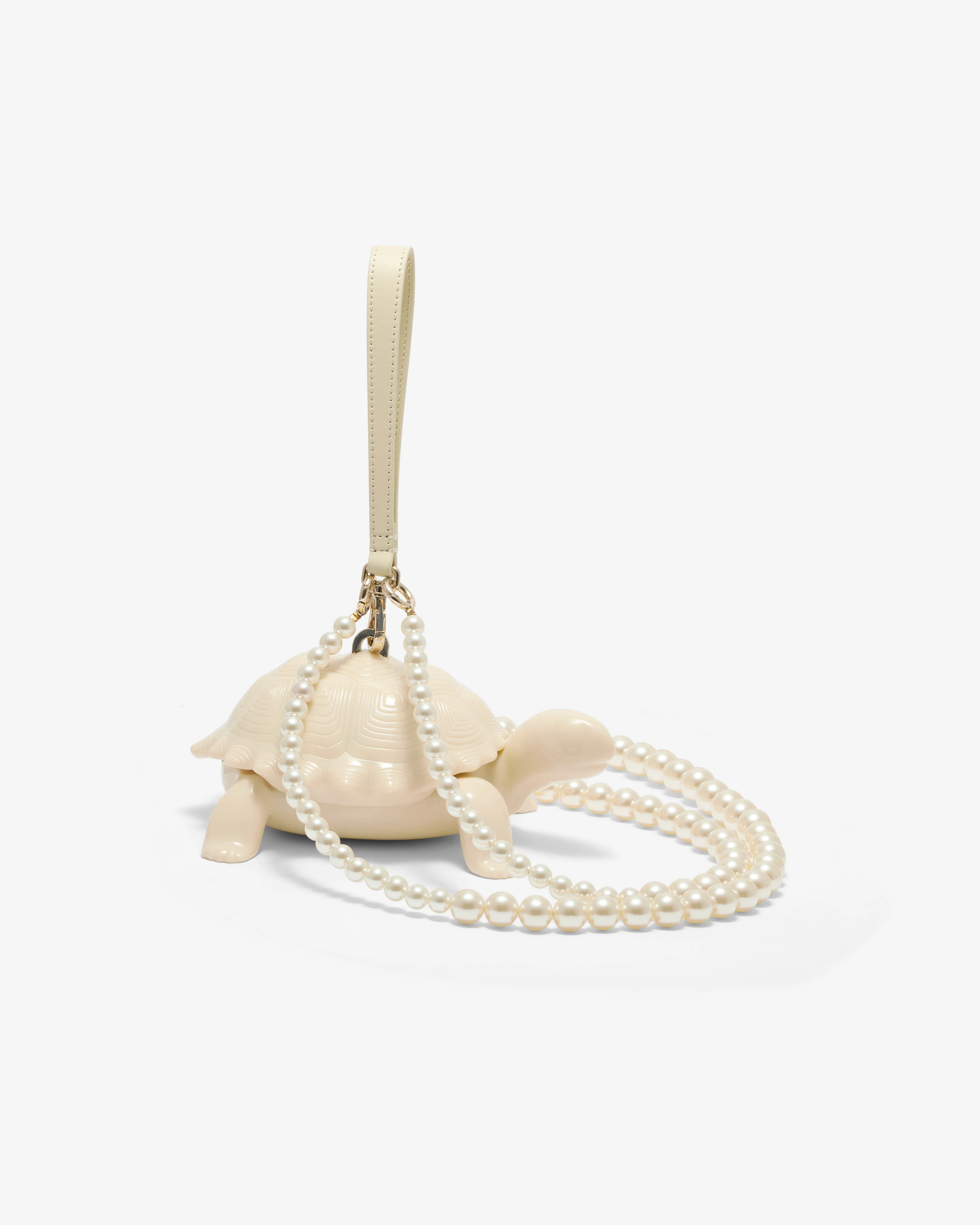 Simone Rocha - Women’s Tortoise Bag - (Cream) - Image 2