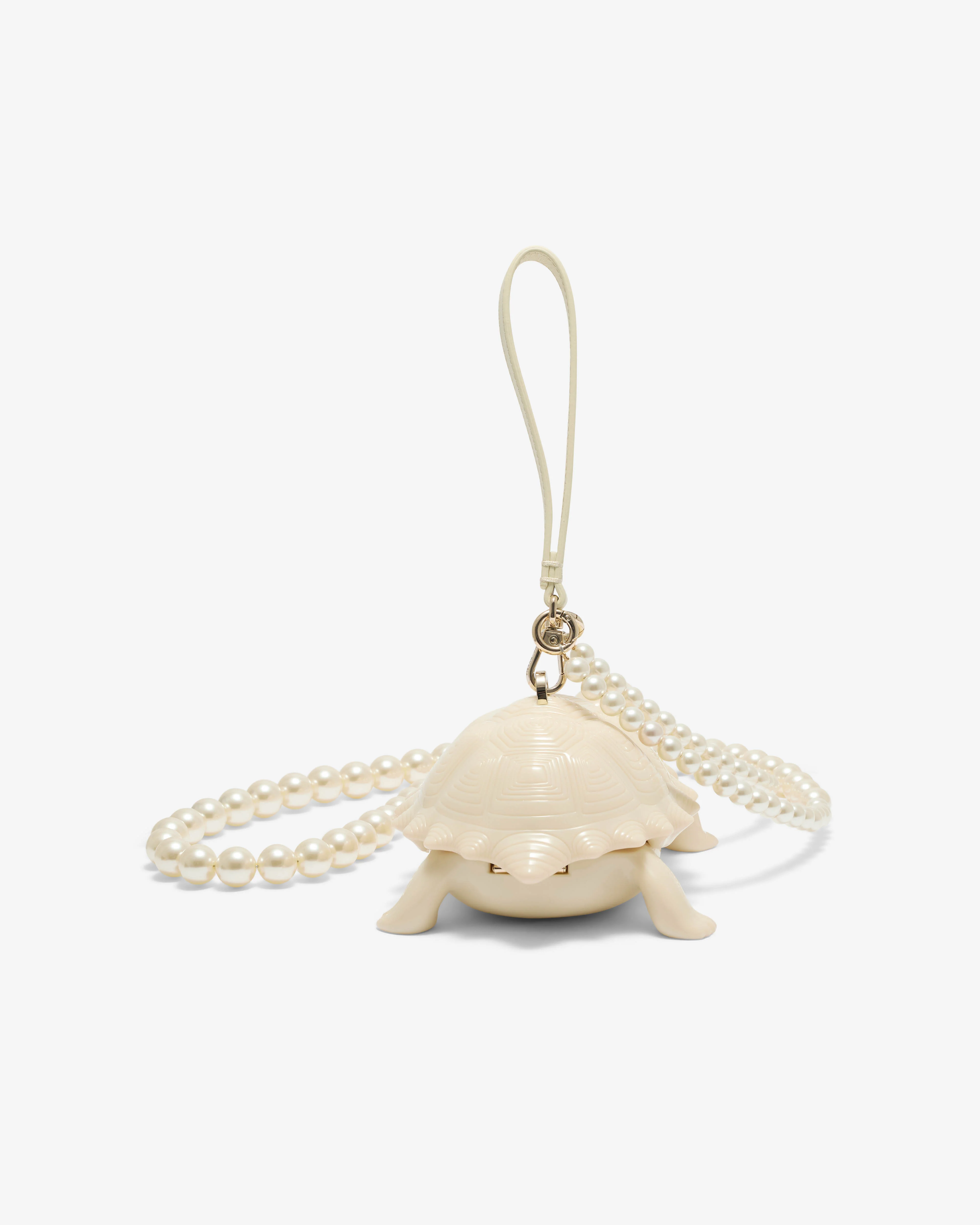 Simone Rocha - Women’s Tortoise Bag - (Cream) - Image 3