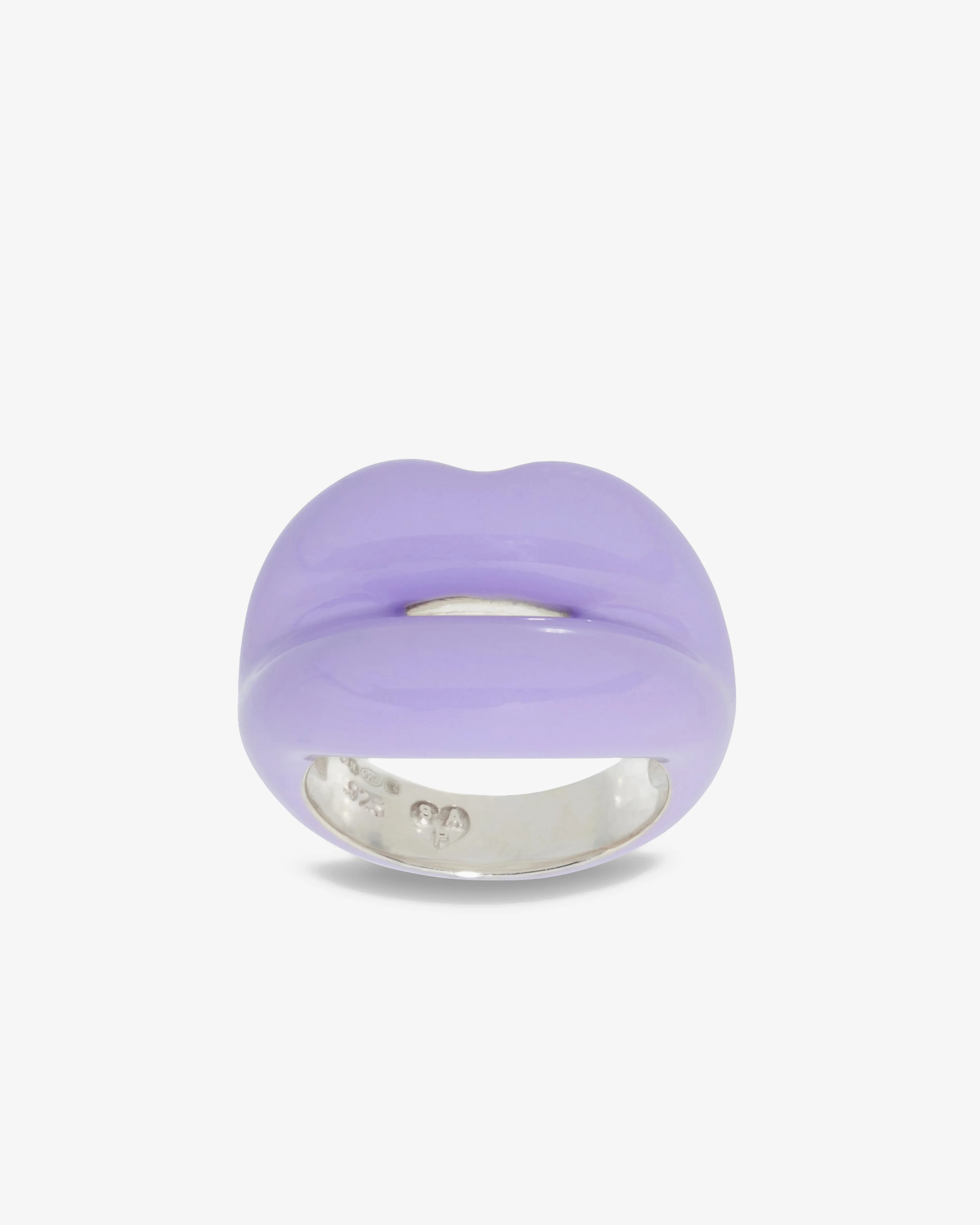 Solange - Pastel Lilac Hotlips Ring - Image 2