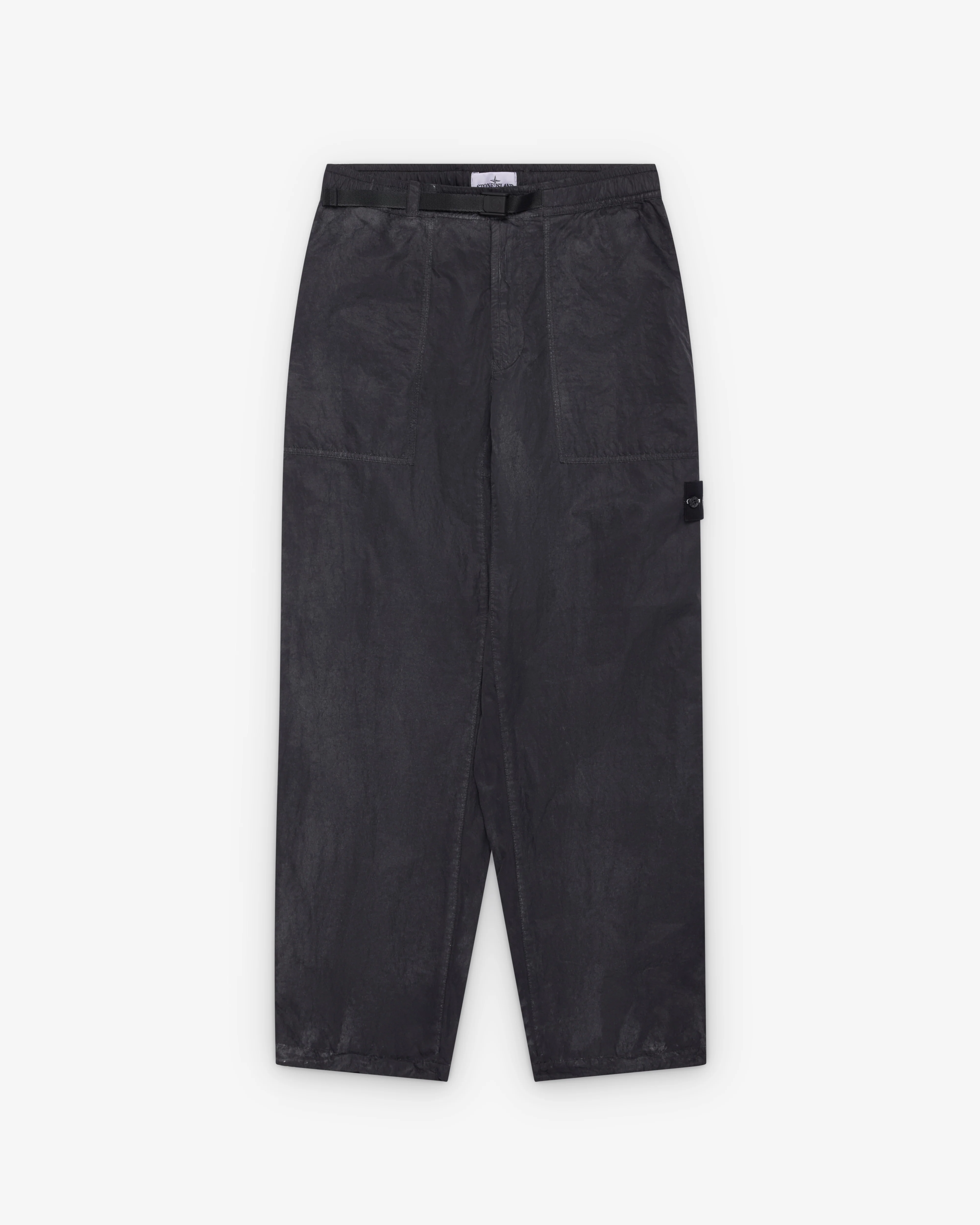 Stone Island - Men's Dense Nylon Trousers - (Black)