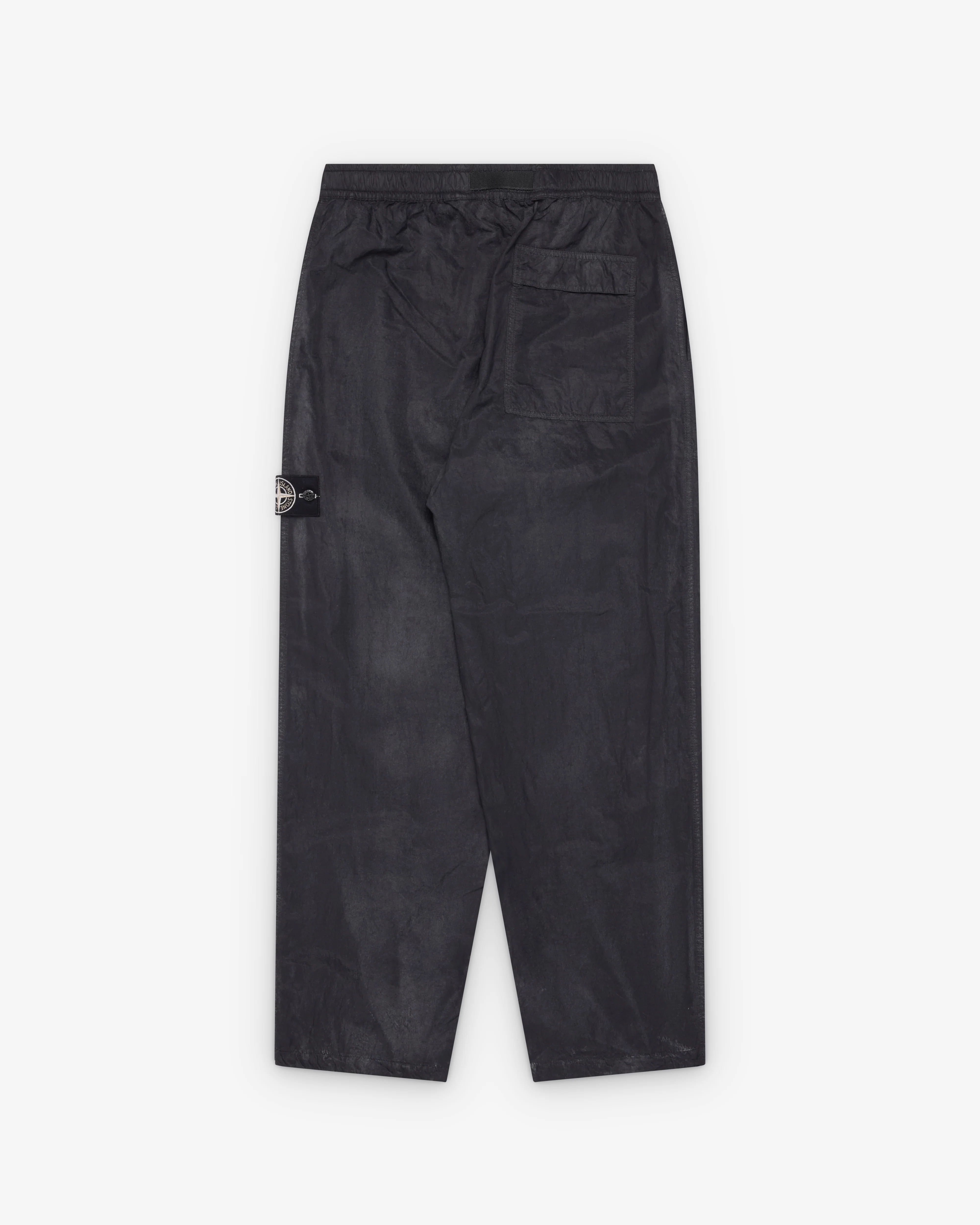 Stone Island - Men's Dense Nylon Trousers - (Black) - Image 2