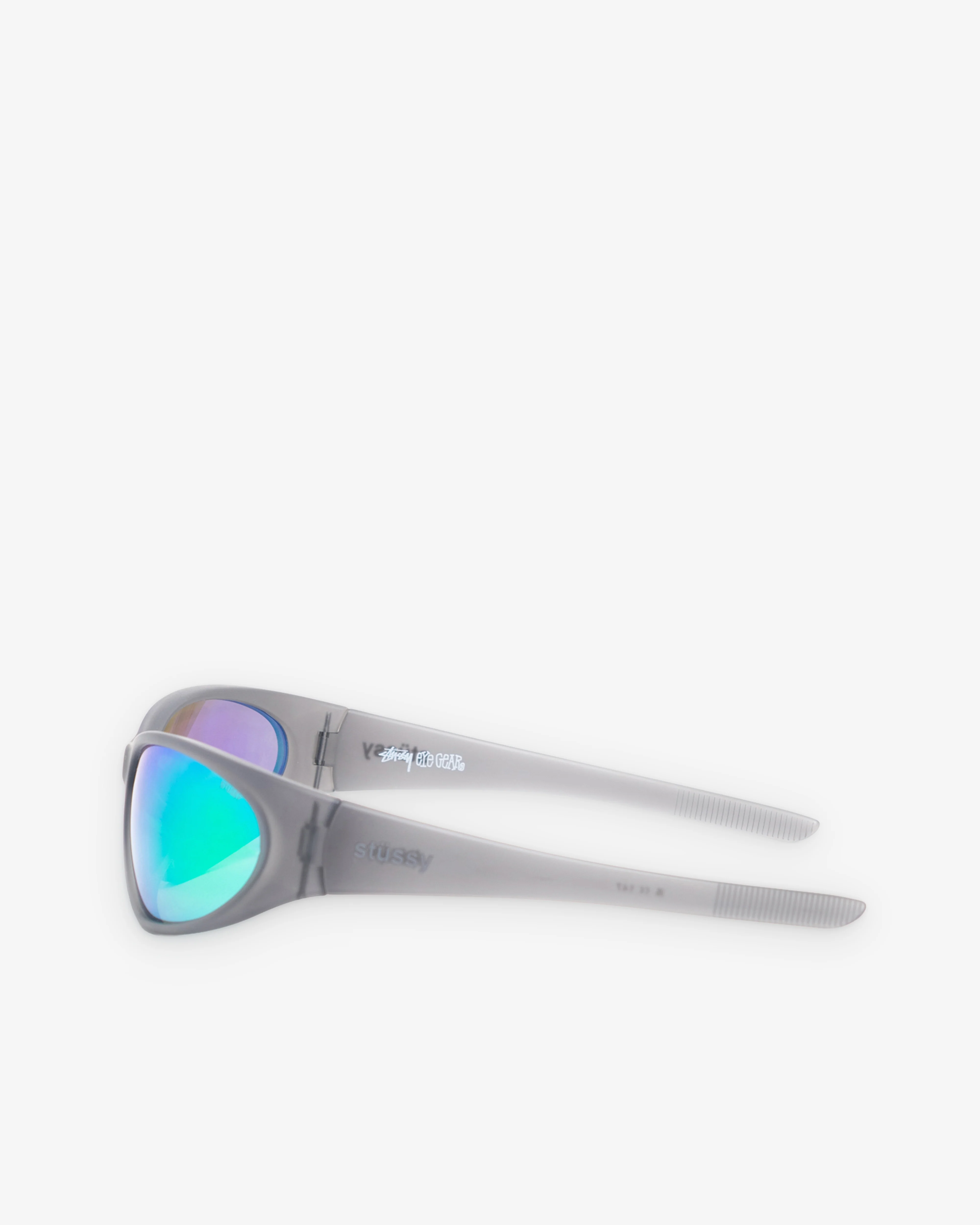 Stüssy - Adrian Sunglasses - (Frost Grey/Green Mirror) - Image 2