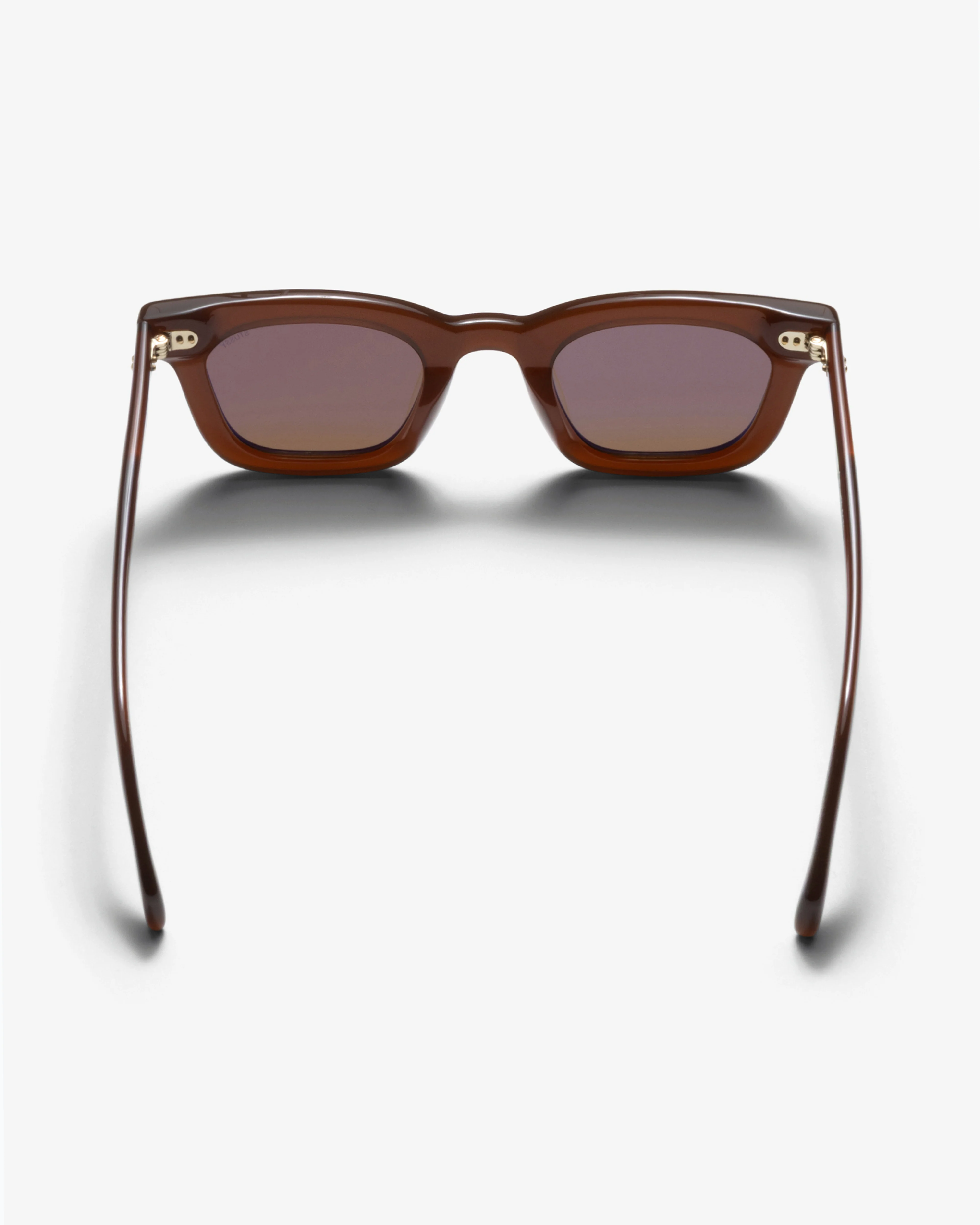 Stüssy - Men’s Ace Sunglasses - (Dark Brown/Brown Lens) - Image 3