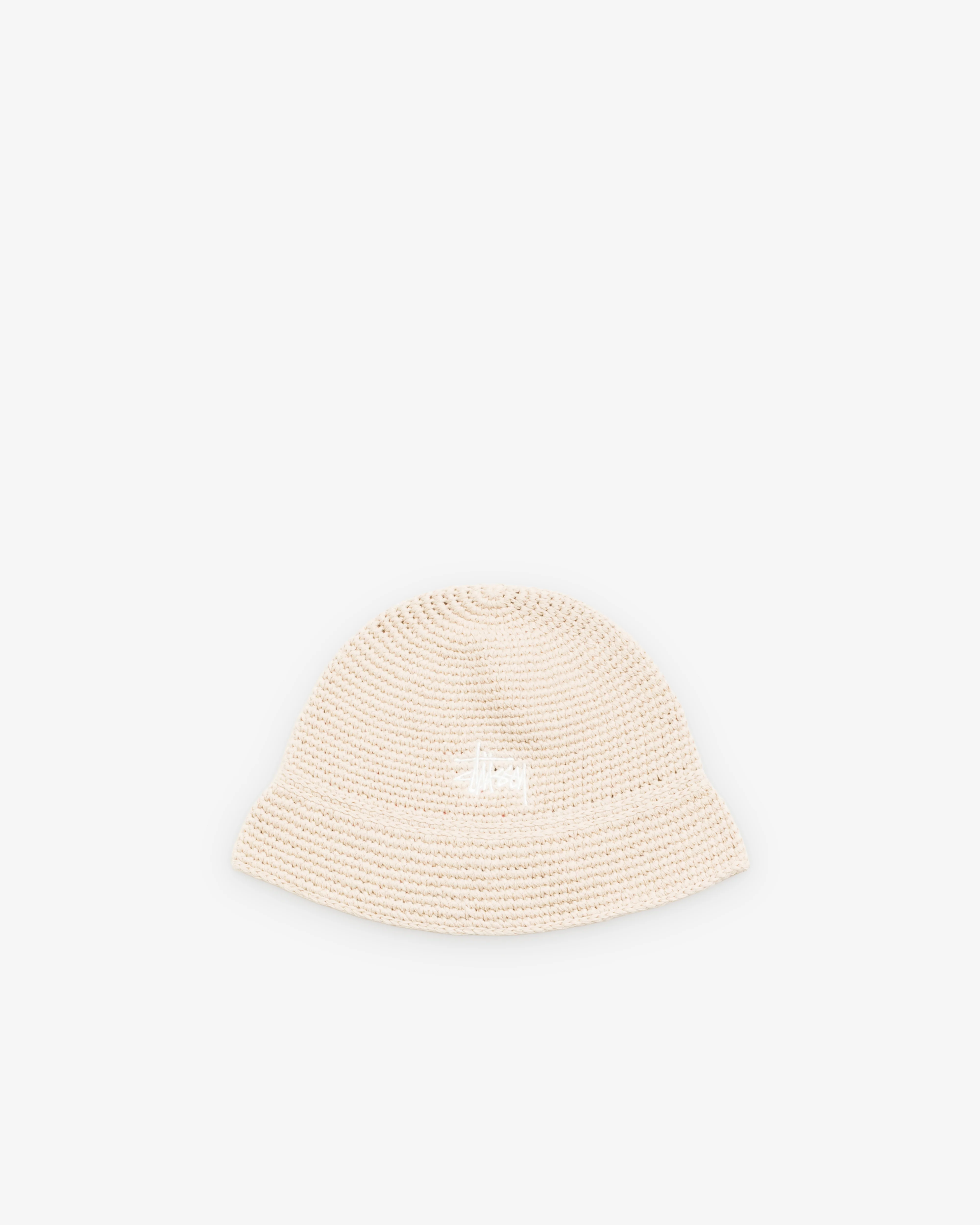 Stüssy - Men's Basic Linen Knit Bucket - (Oat)