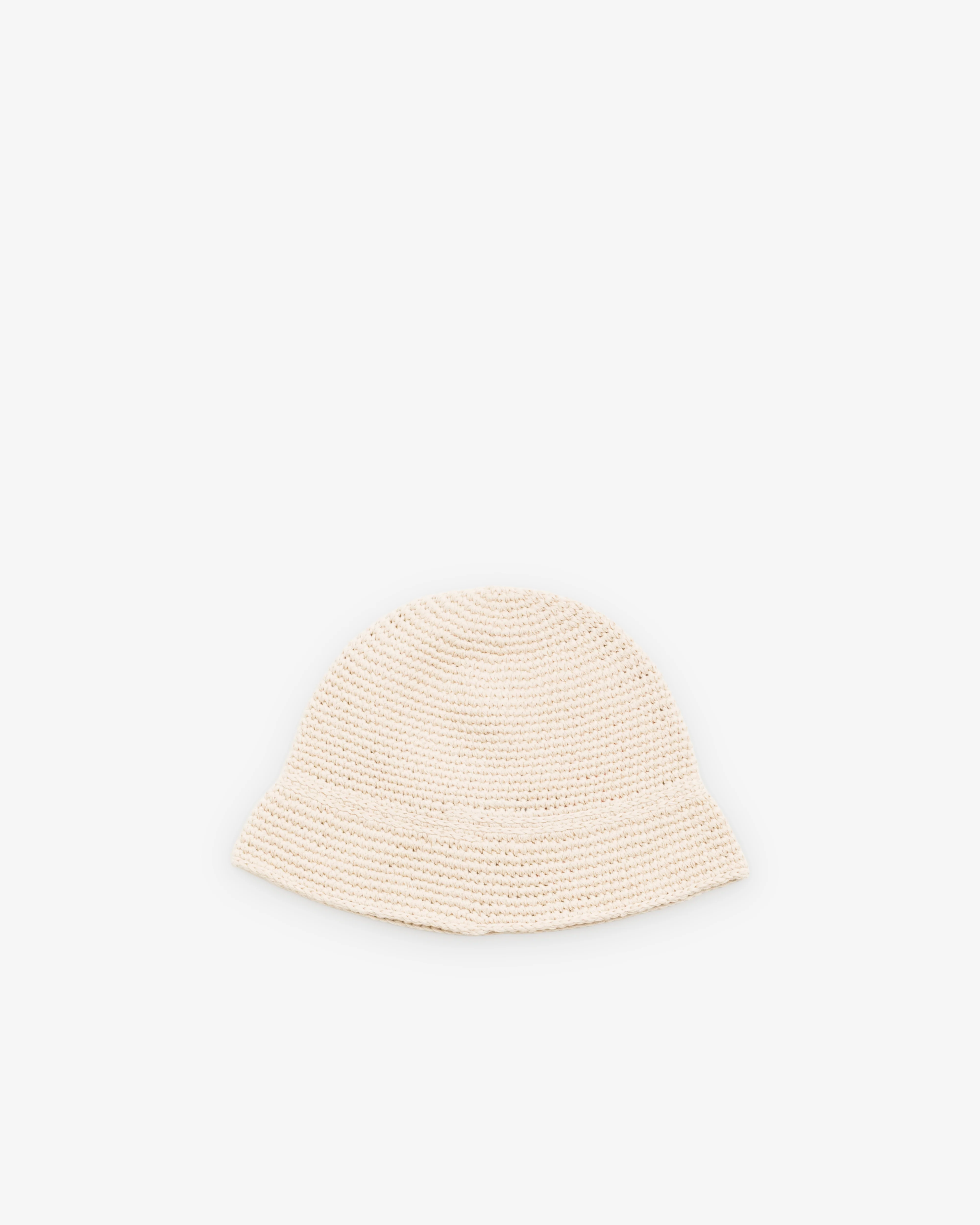 Stüssy - Men's Basic Linen Knit Bucket - (Oat) - Image 2