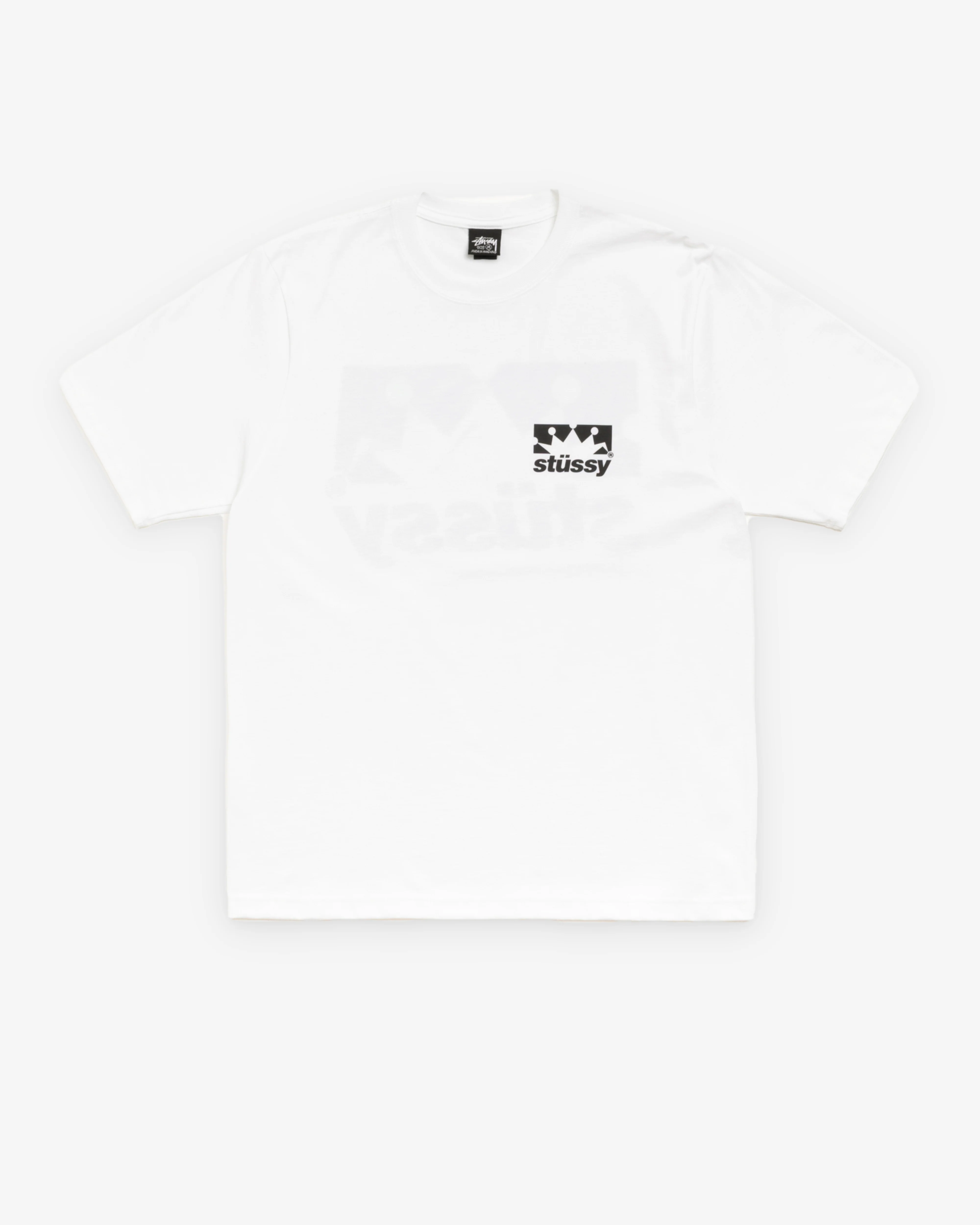 Stüssy - Men's Box Crown Tee - (White) - Image 2