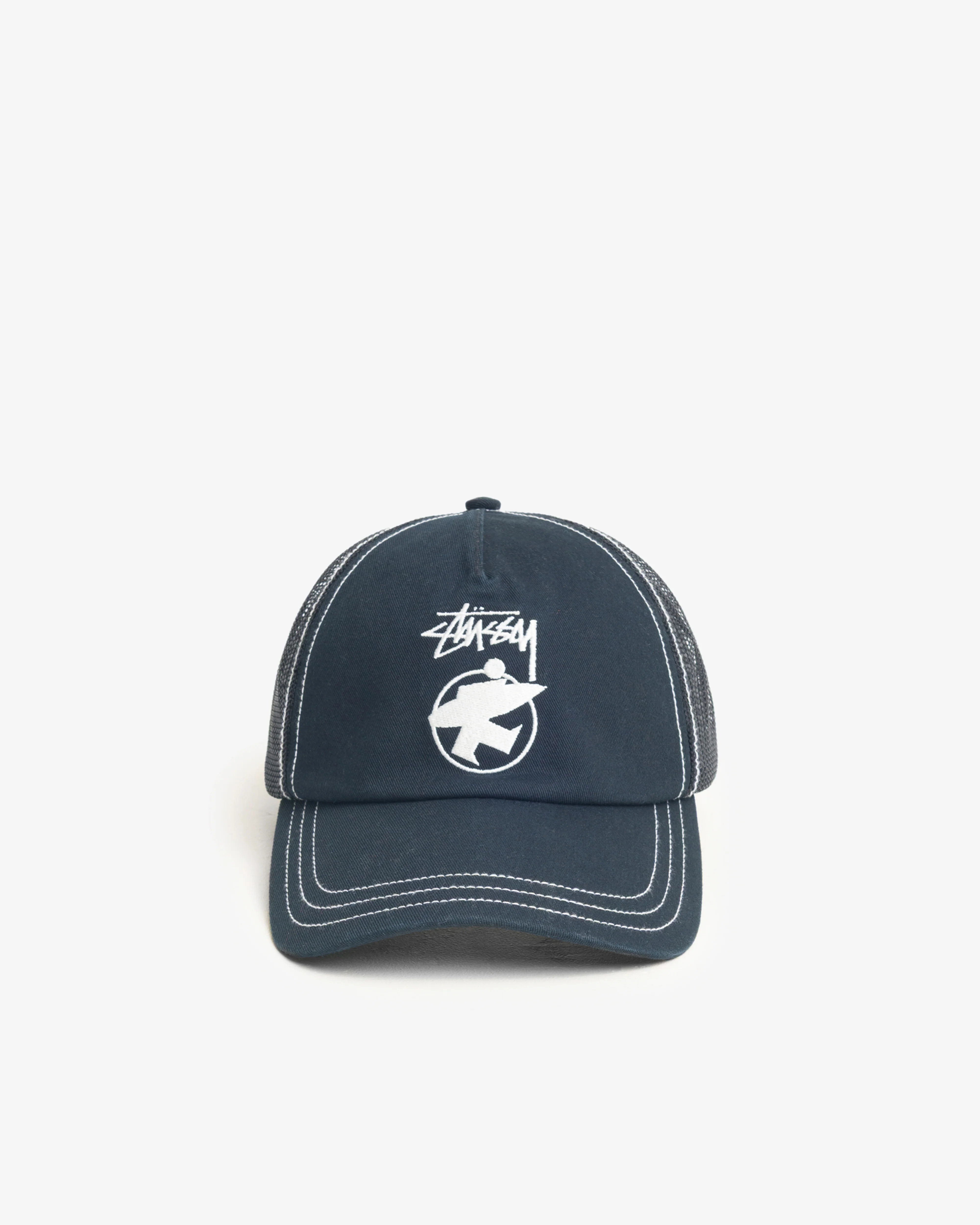 Stüssy - Men's Lp Beach Roots Trucker Cap - (Black)