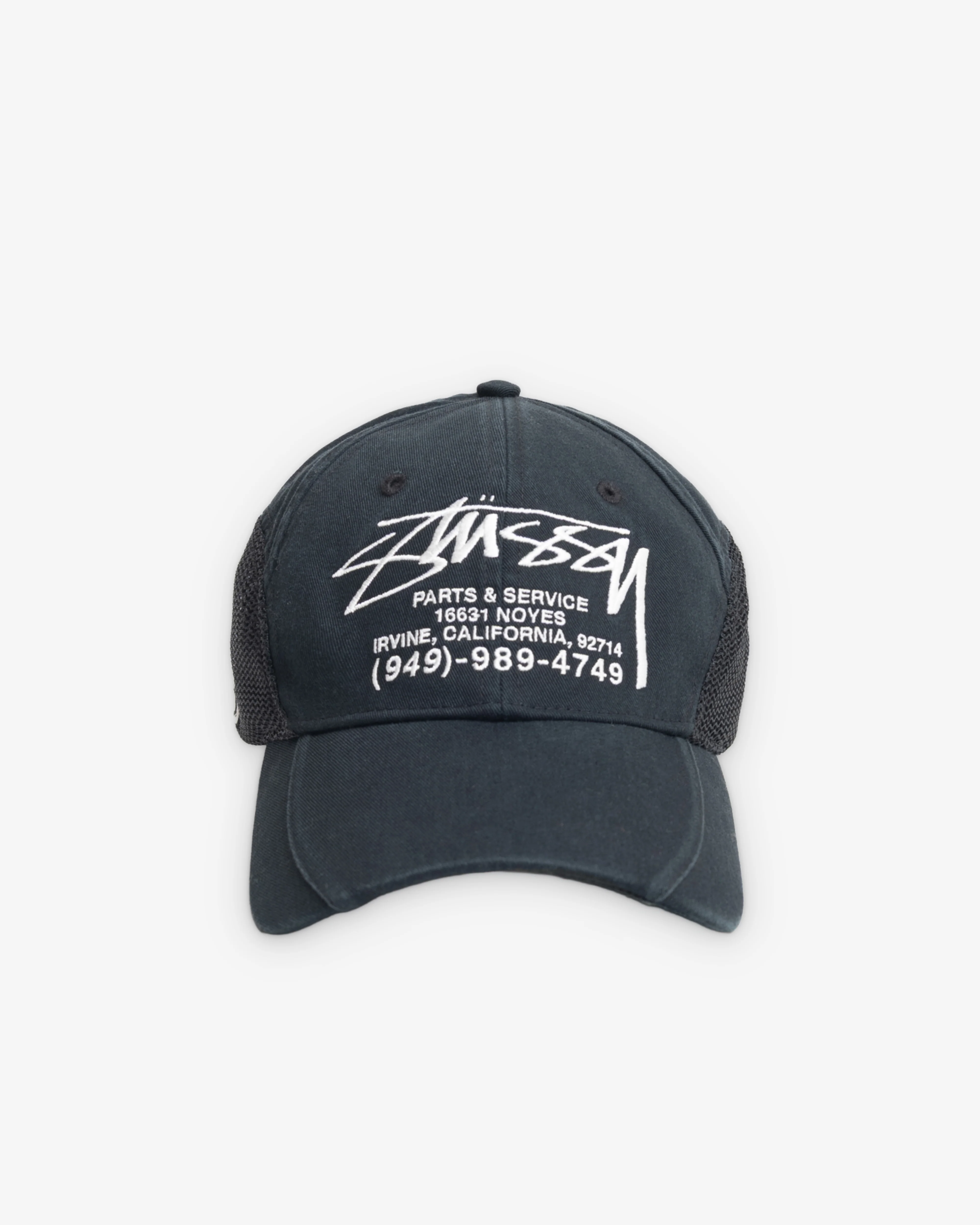 StĂĽssy - Men's Parts and Service Cap - (Black)
