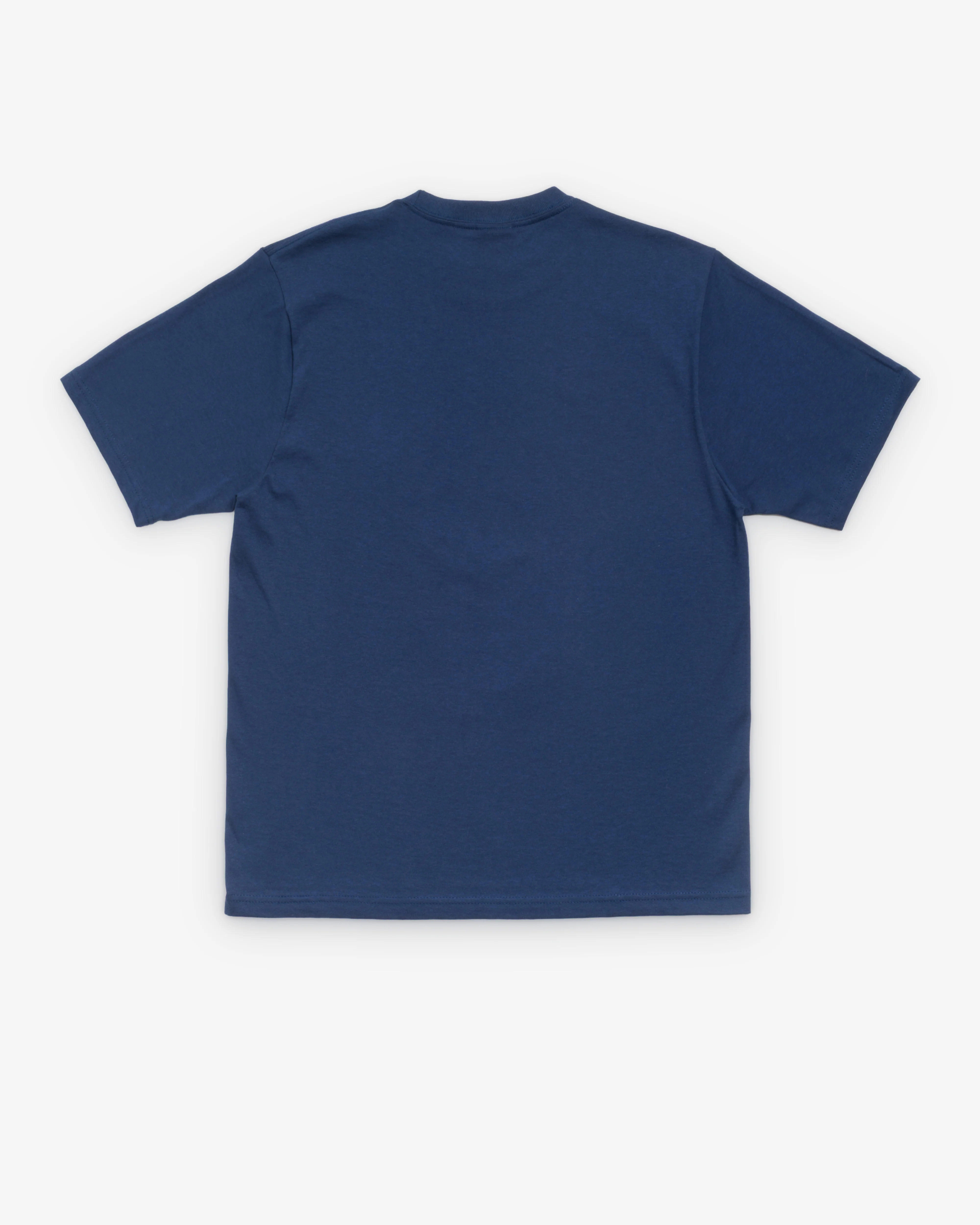 Stüssy - Men's S Flower Tee - (Navy) - Image 2