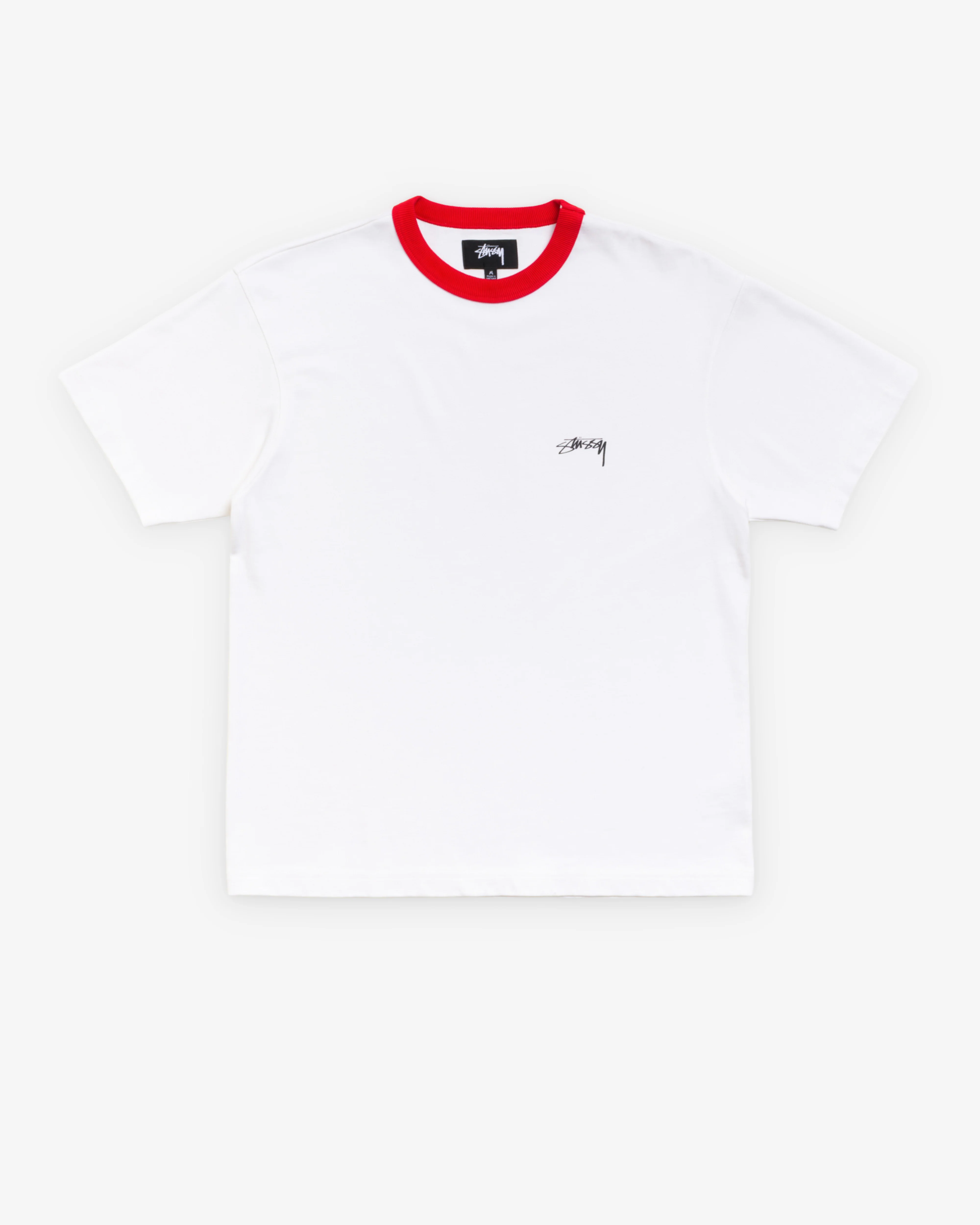 Stüssy - Men's Ringer Tee - (White)