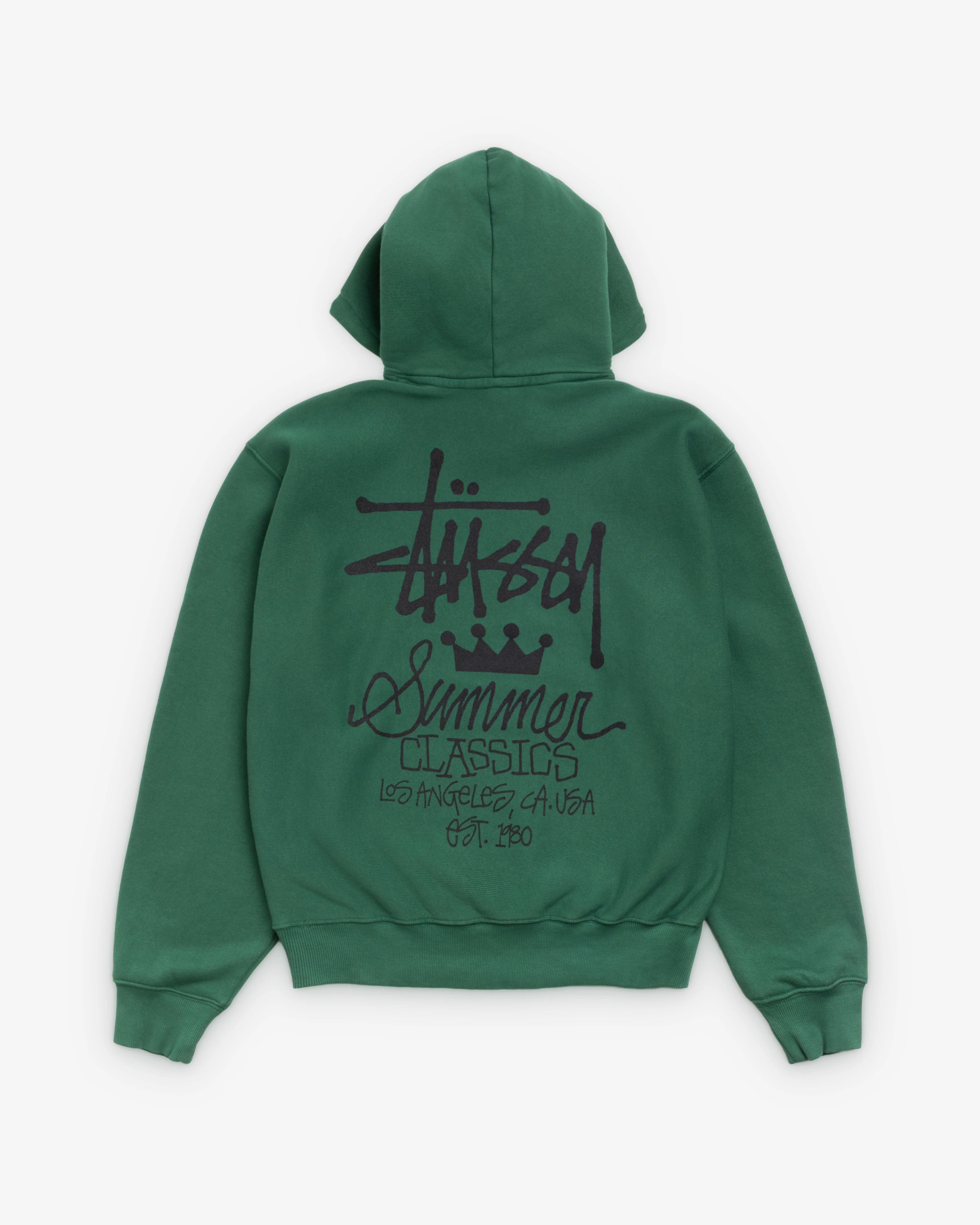 Stüssy - Men's Summer Classics Gar. Dyed Hood - (Pine)