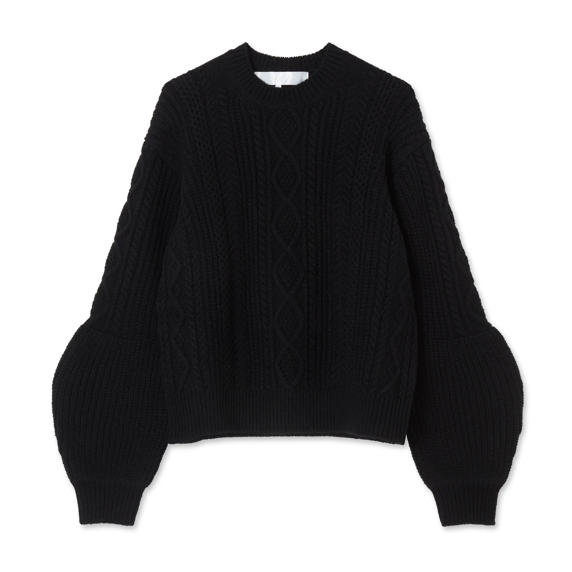 Tao - Cable Knit Sweater - (Black)