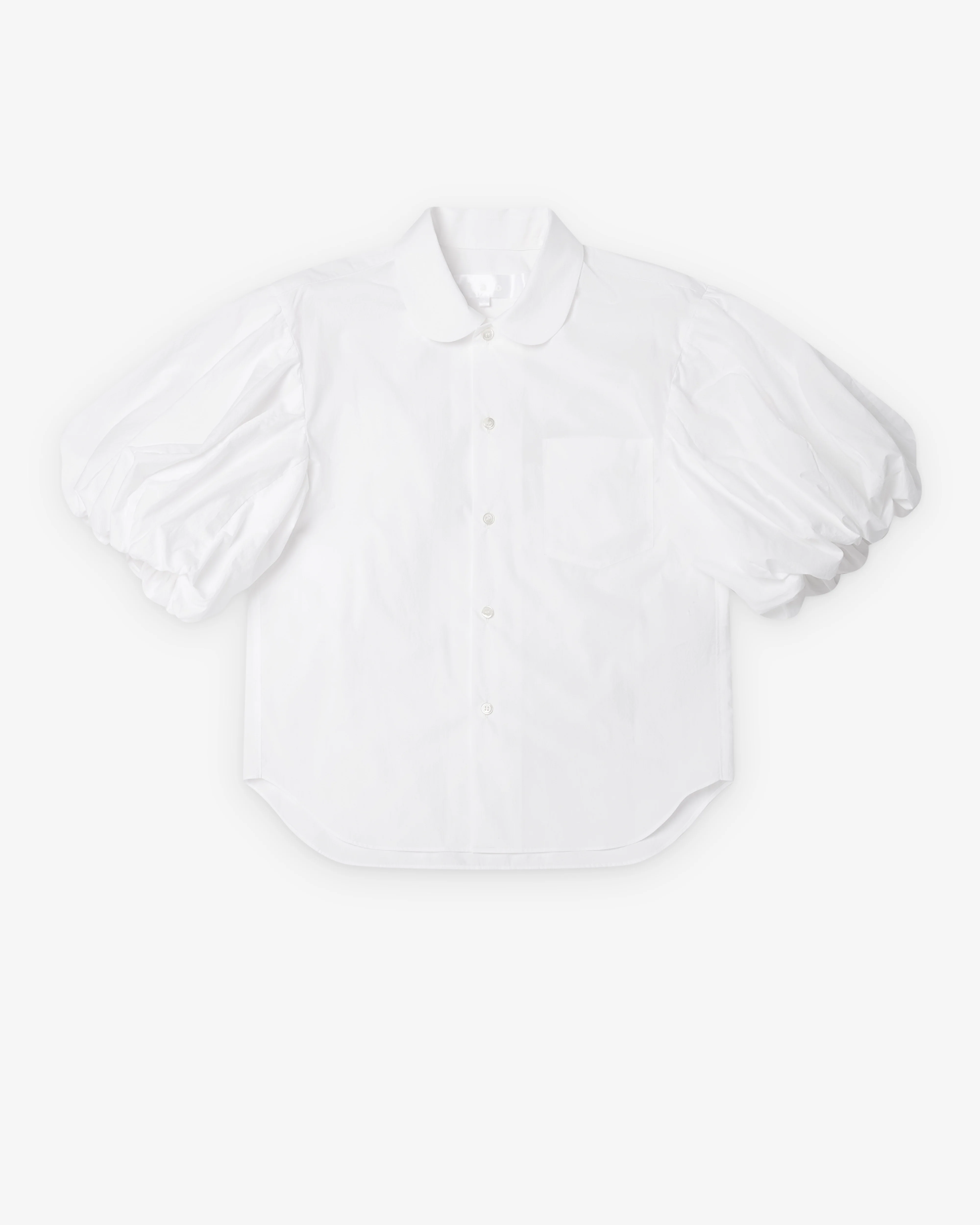 Tao - Women's Puffed Sleeve Blouse - (White)