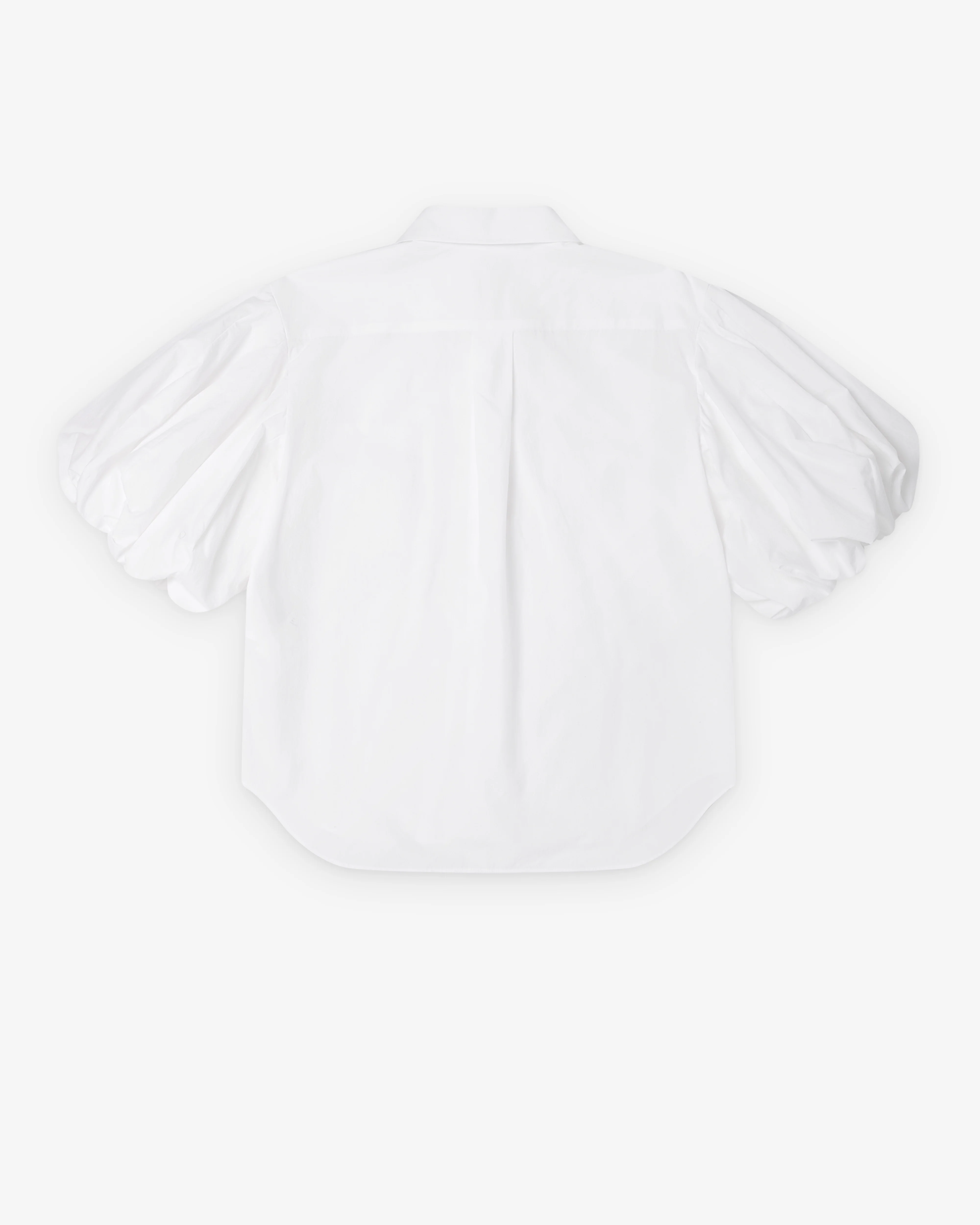 Tao - Women's Puffed Sleeve Blouse - (White) - Image 2
