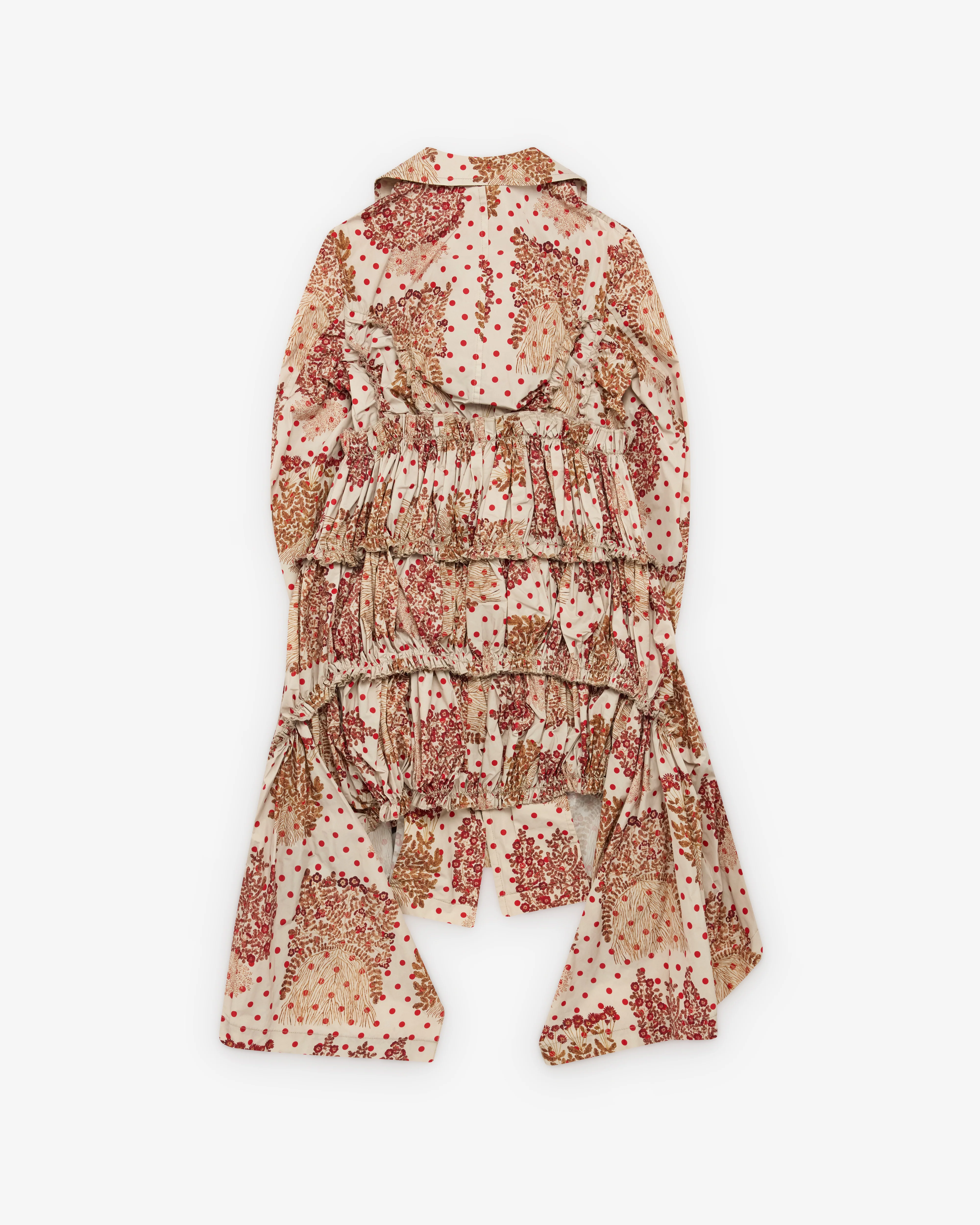Tao - Women's Technical Ruffle Coat - (Pink) - Image 2