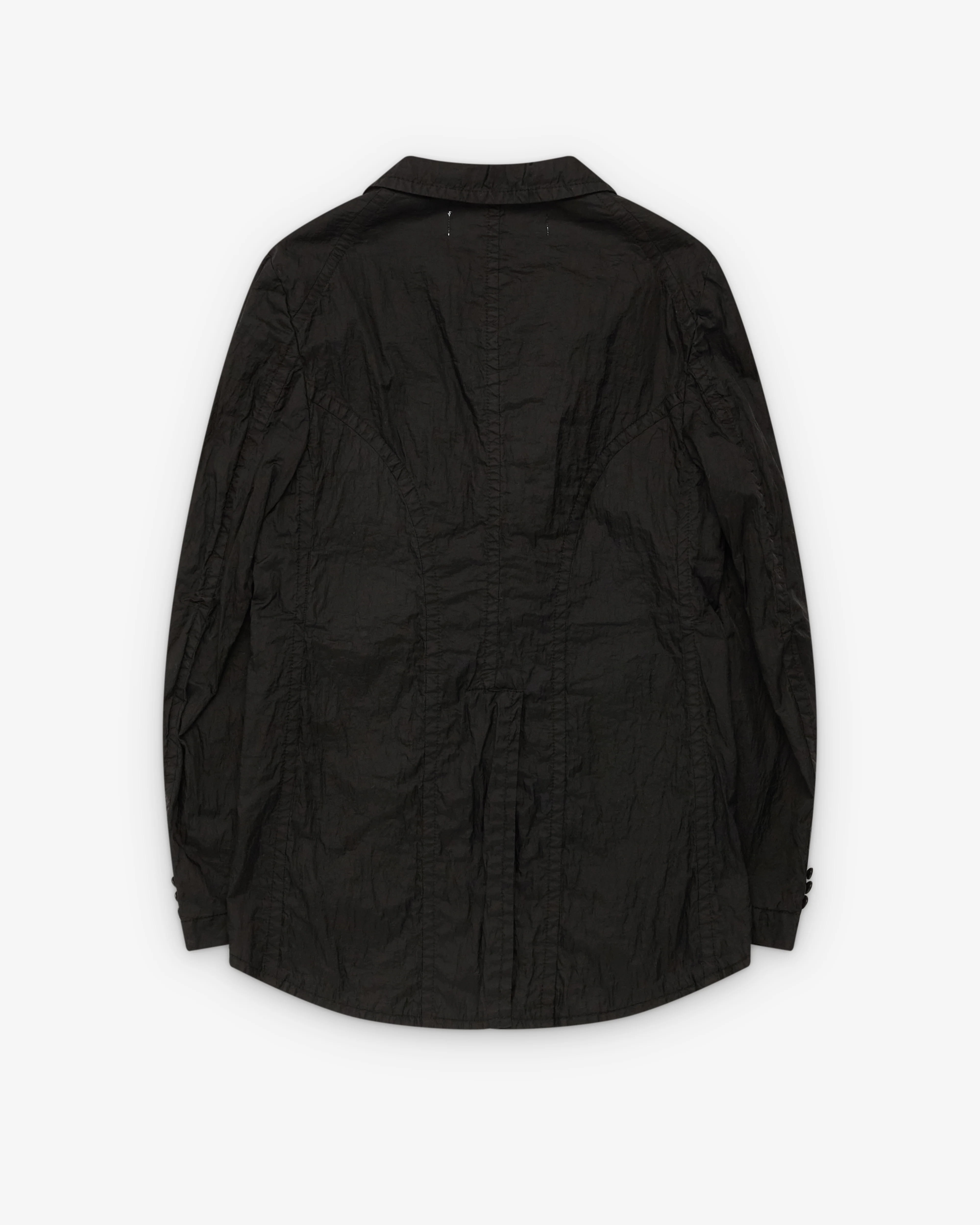 Tao - Women's Open Collar Blazer - (Black) - Image 2