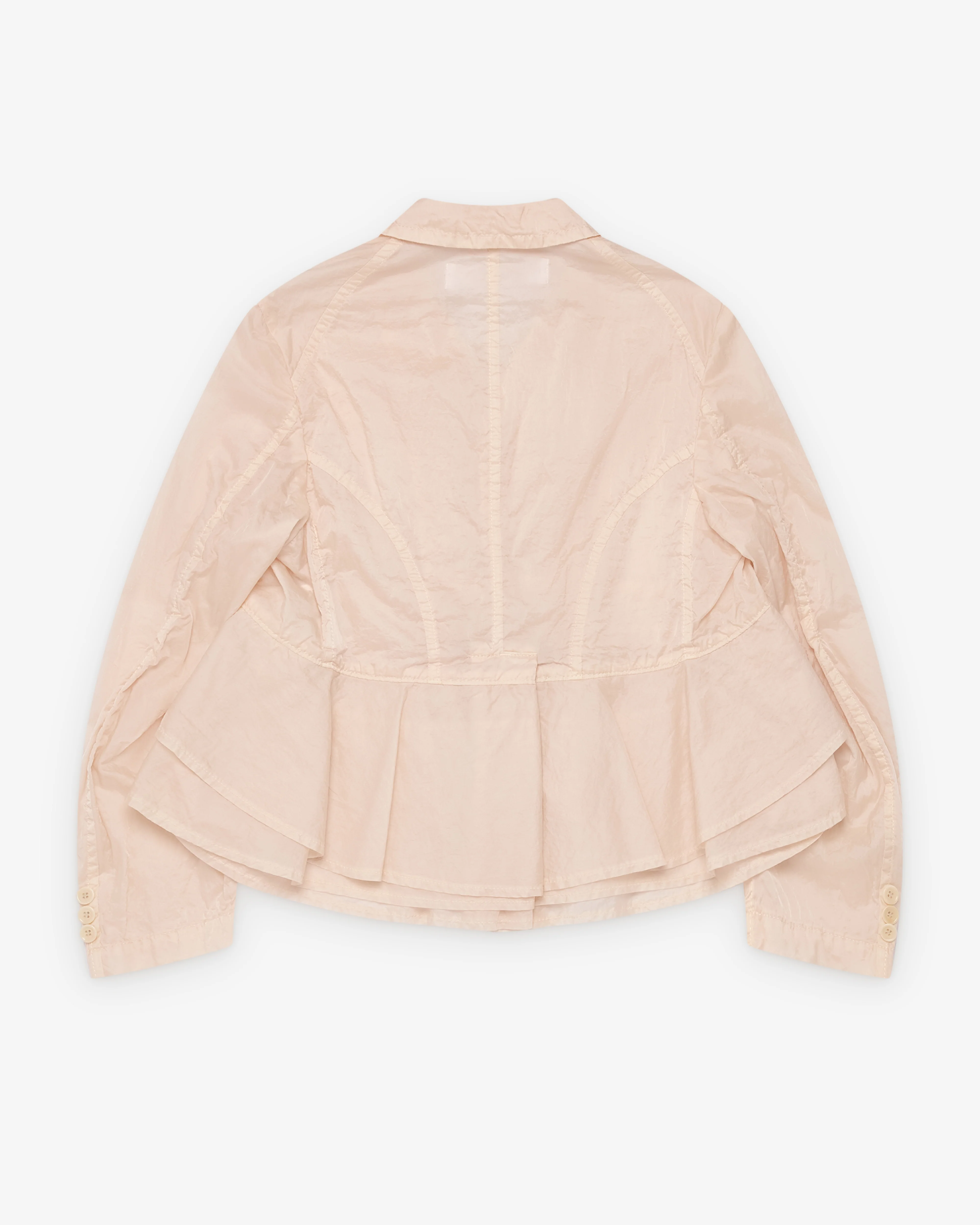 Tao - Women's Layered Jacket - (Beige) - Image 2