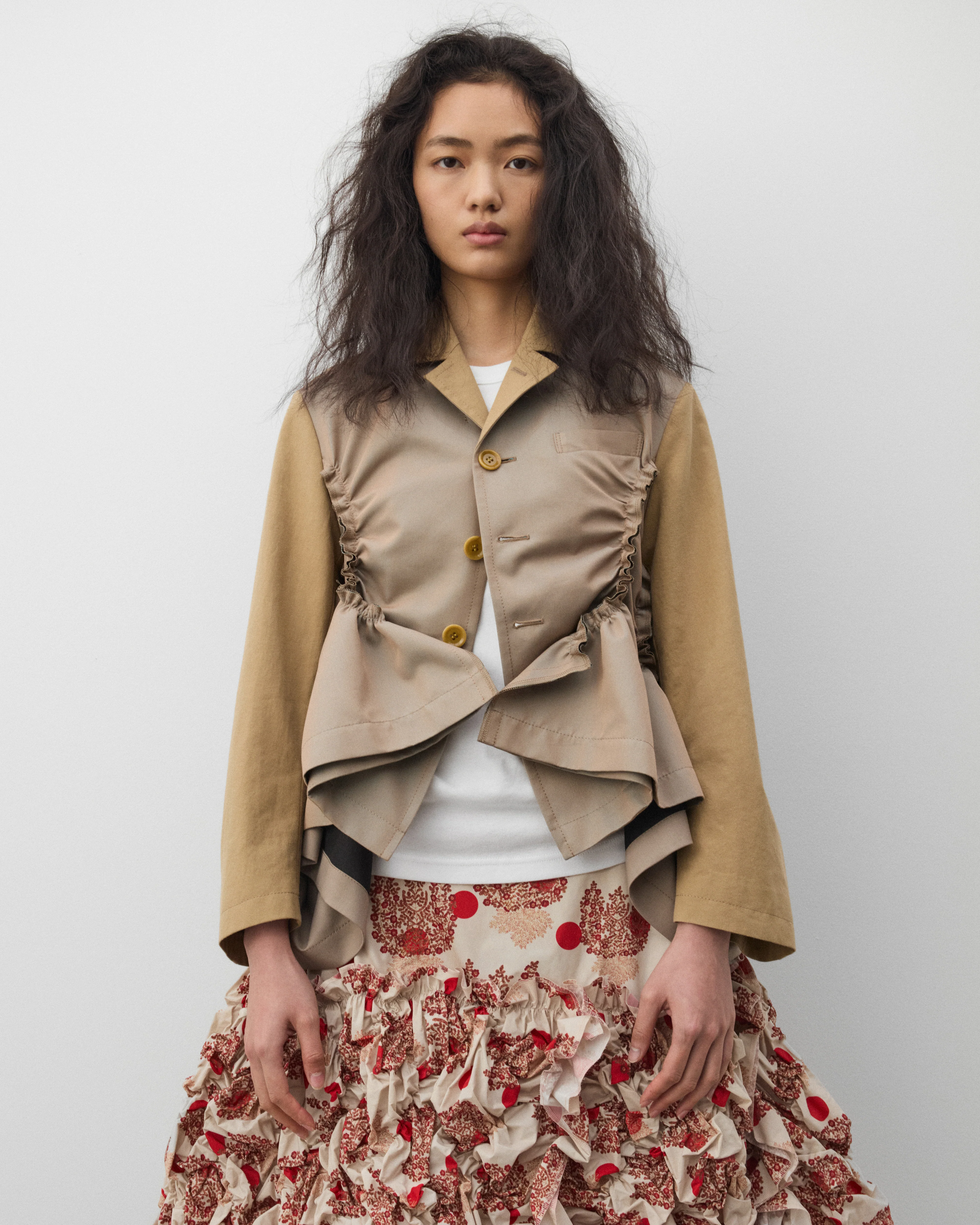 Tao - Women's Women's Cropped Blazer - (Brown) - Image 3