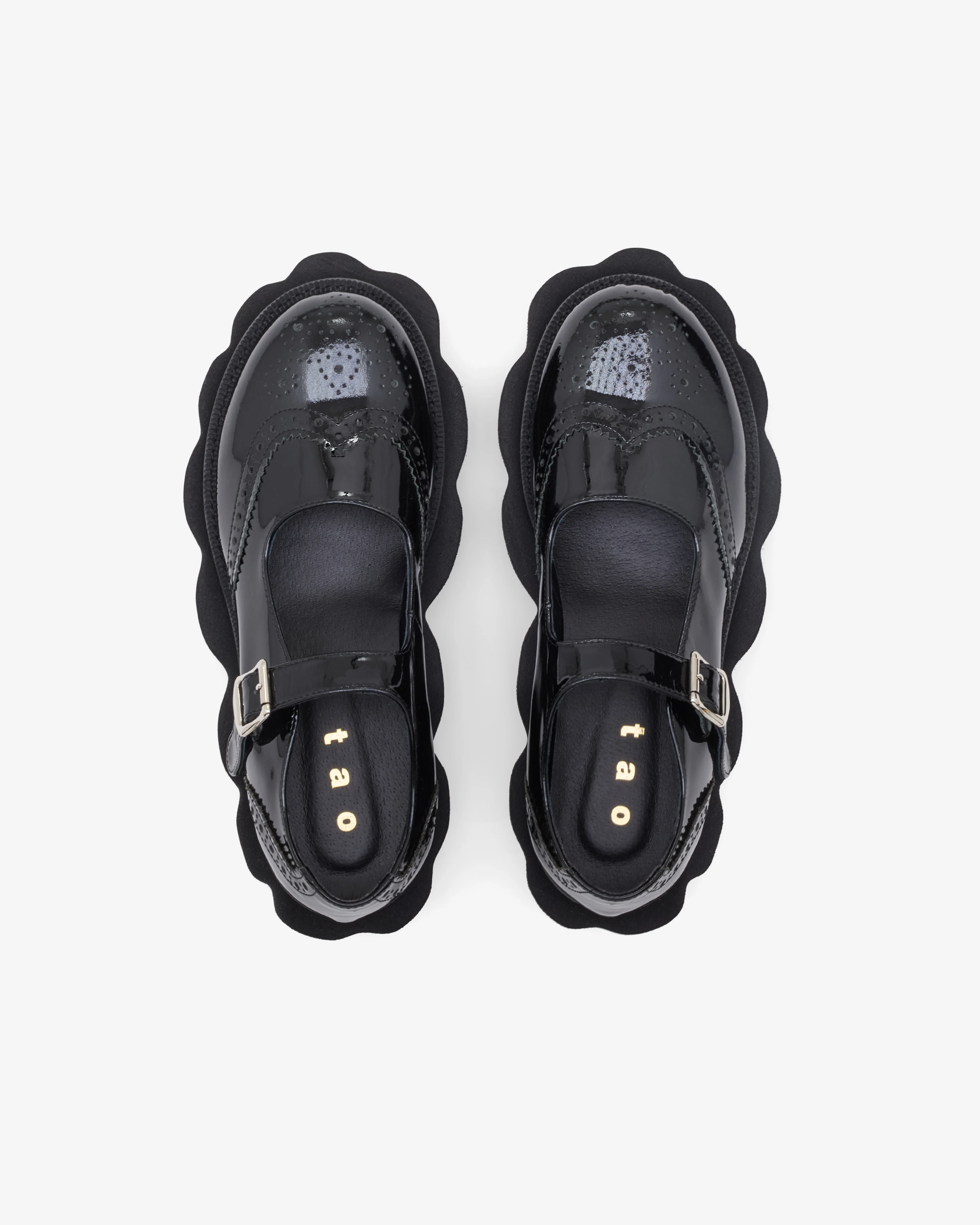 Tao - Women’s Heeled Mary Jane Shoes - (Black) - Image 6