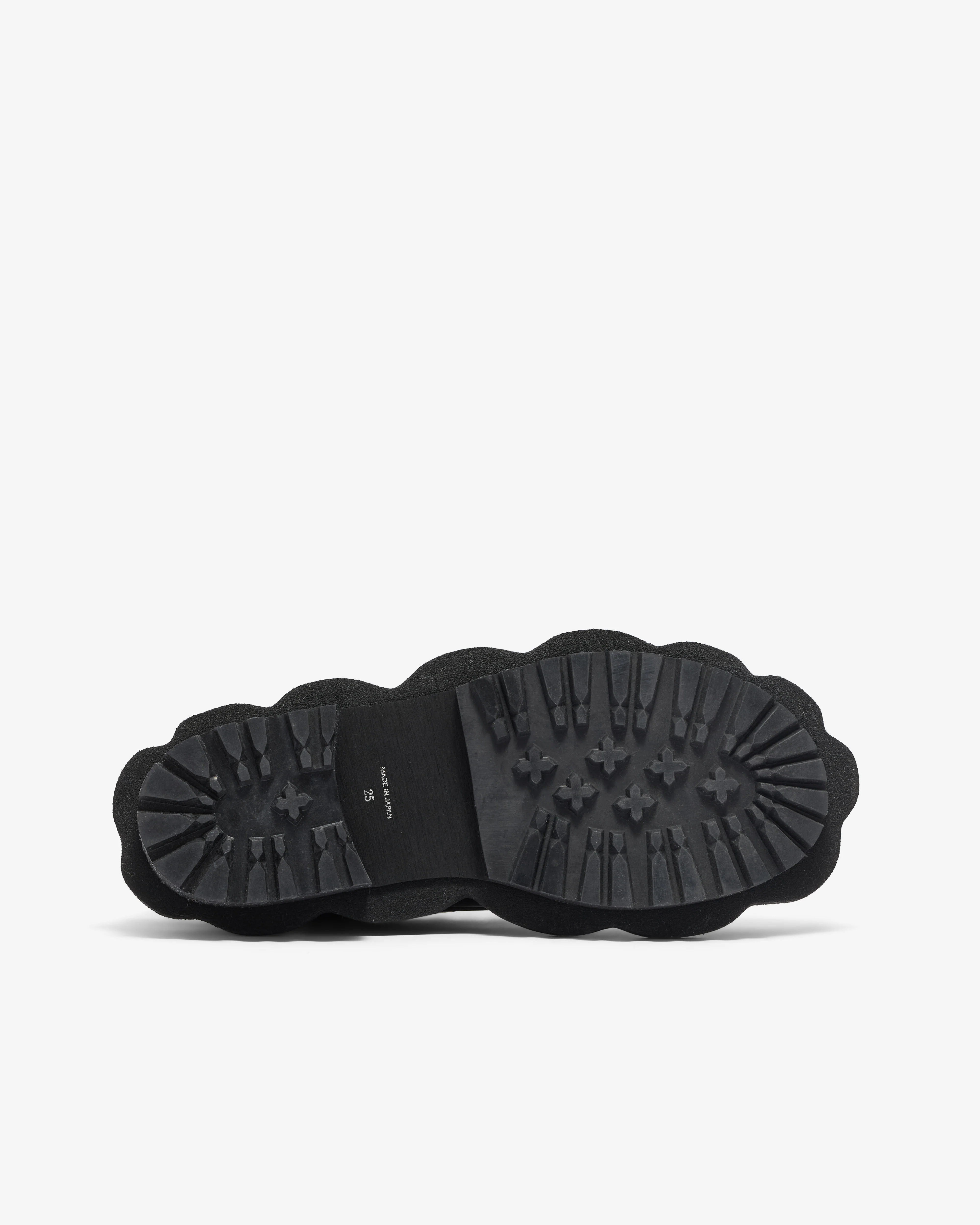 Tao - Women’s Platform Brogues - (Black) - Image 2