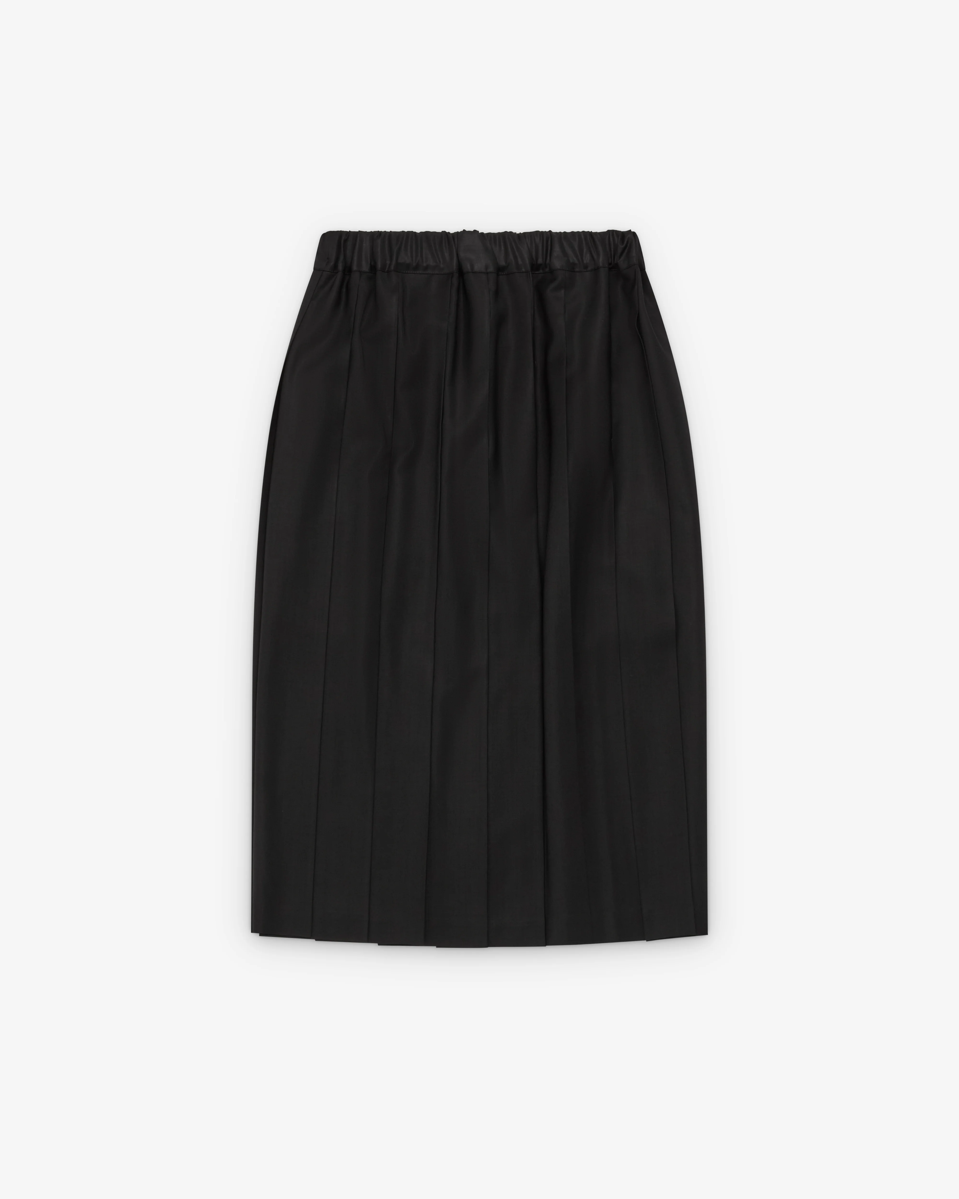 Tao - Women's Pleated Skirt - (Black) - Image 2