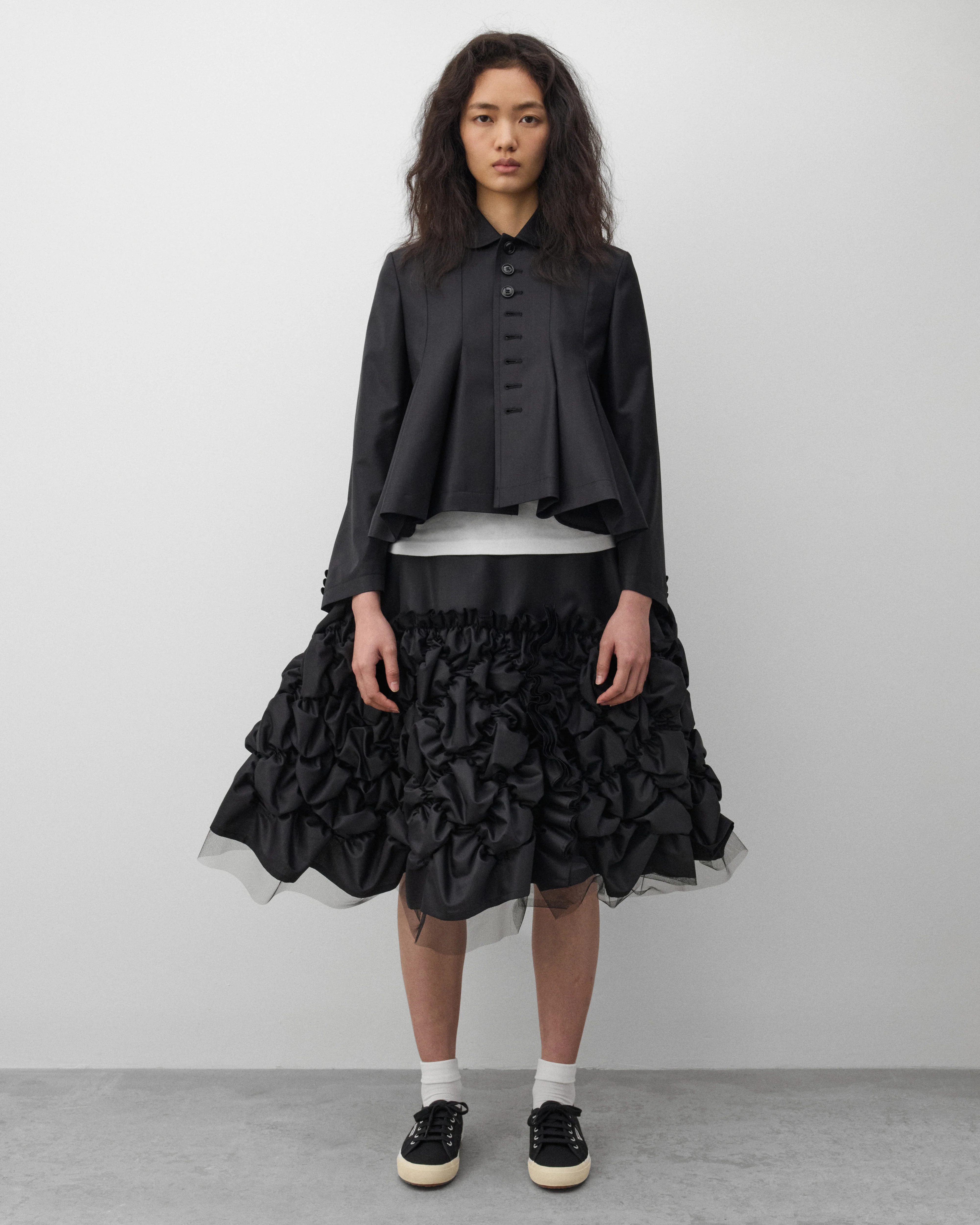 Tao - Women's Tulle Skirt - (Black) - Image 6