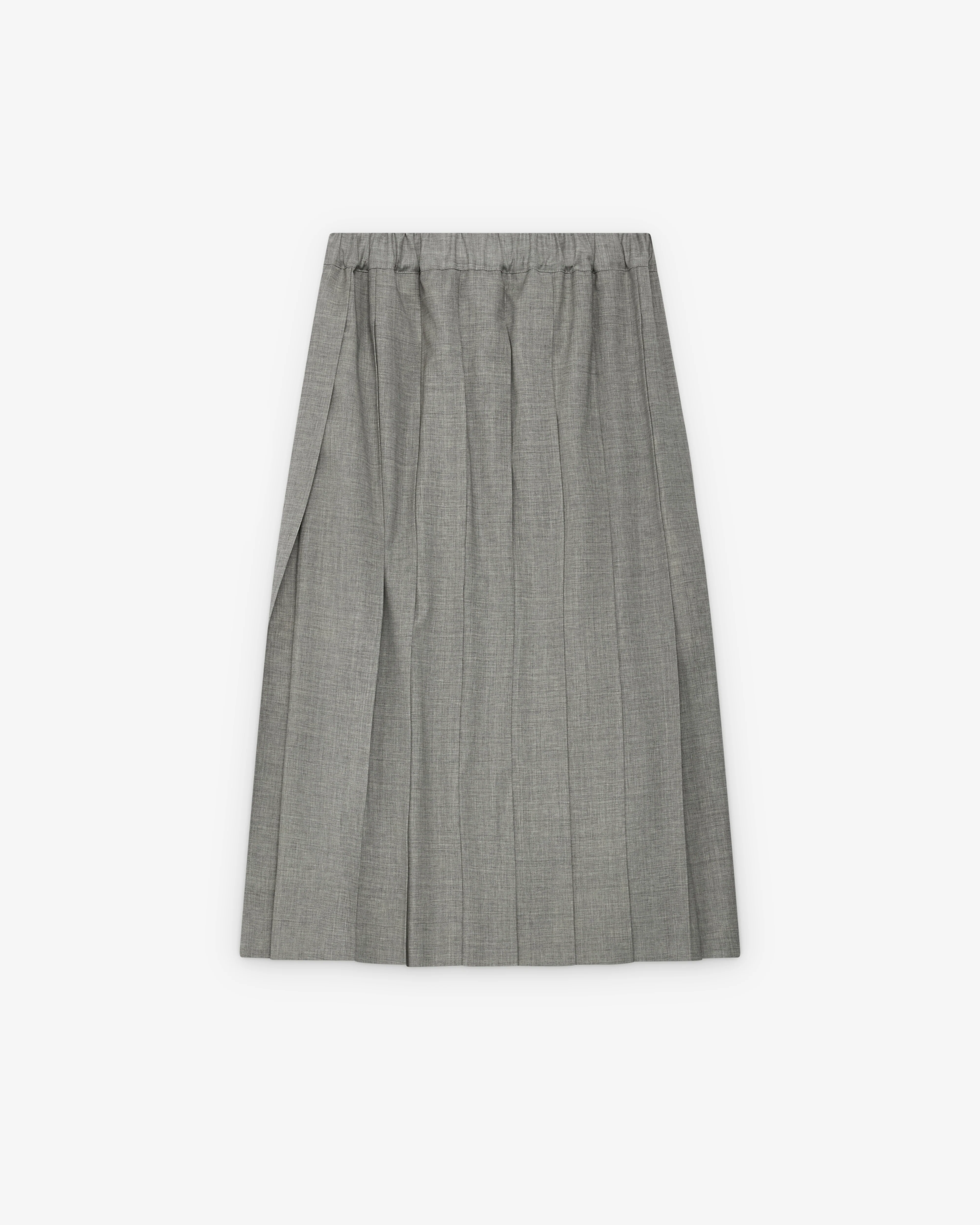 Tao - Women's Pleated Skirt - (Grey)