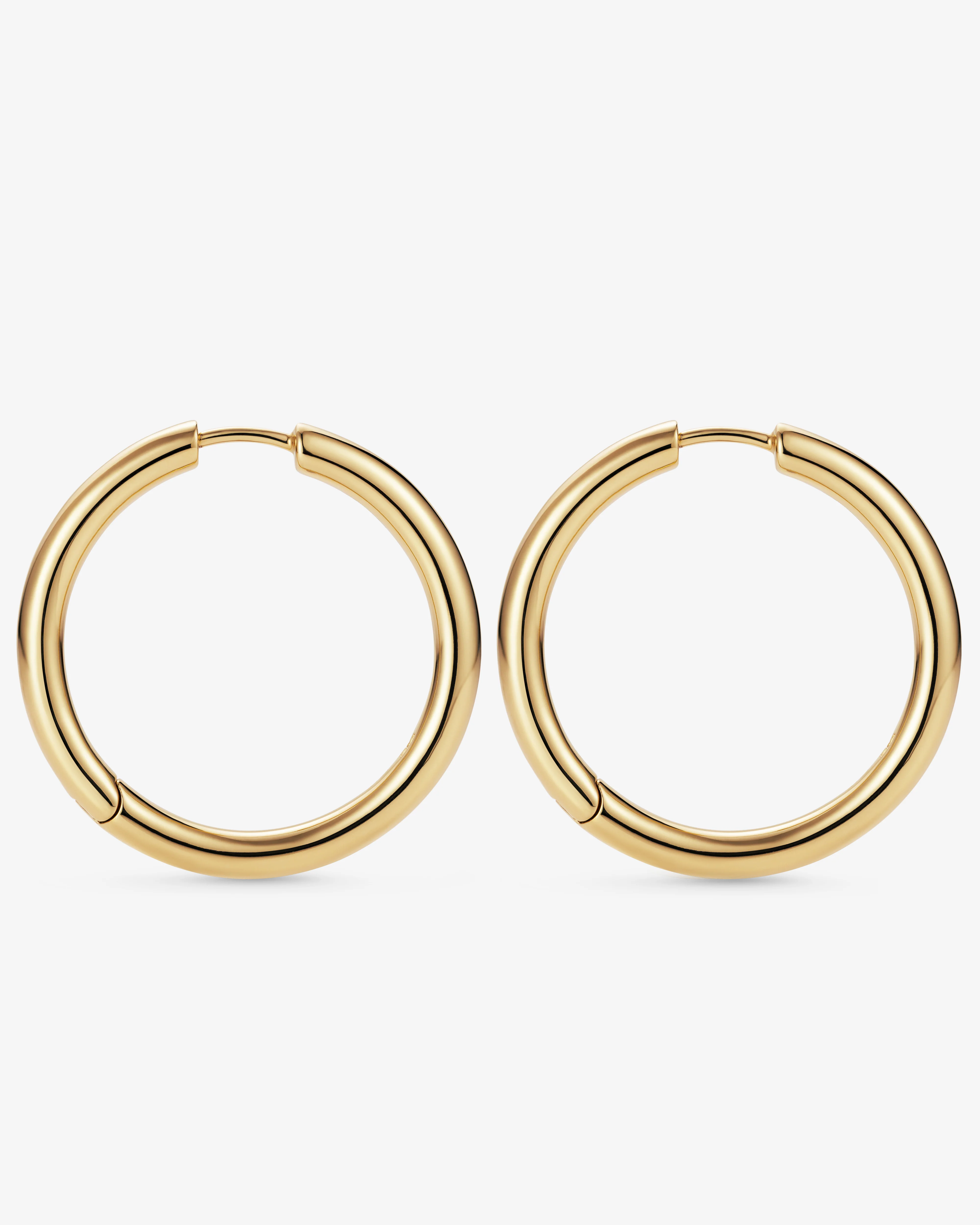 Tom Wood - Classic Hoops Large Gold - (Gold) - Image 2