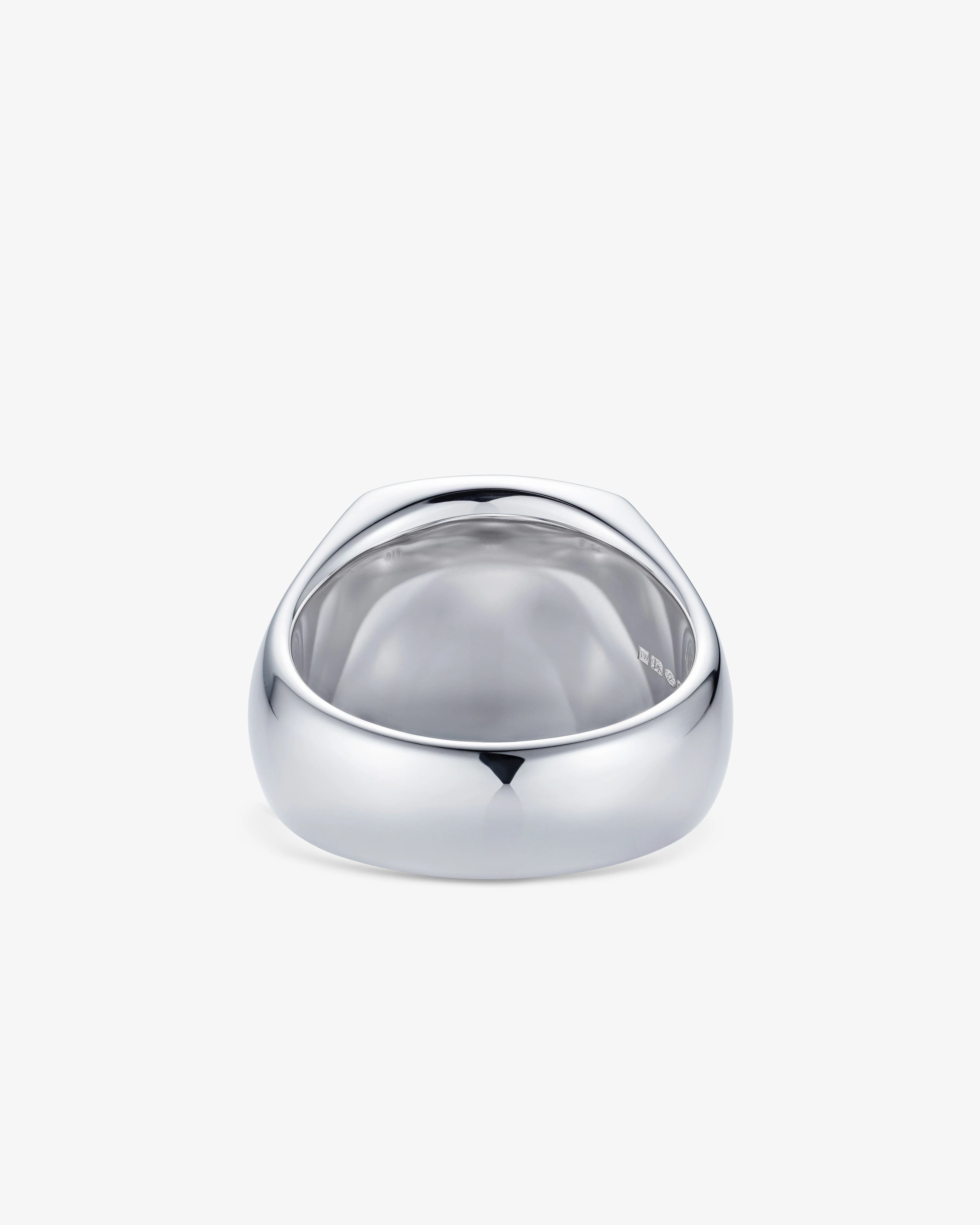 Tom Wood - Cushion Kambaba Ring - (Silver) - Image 3