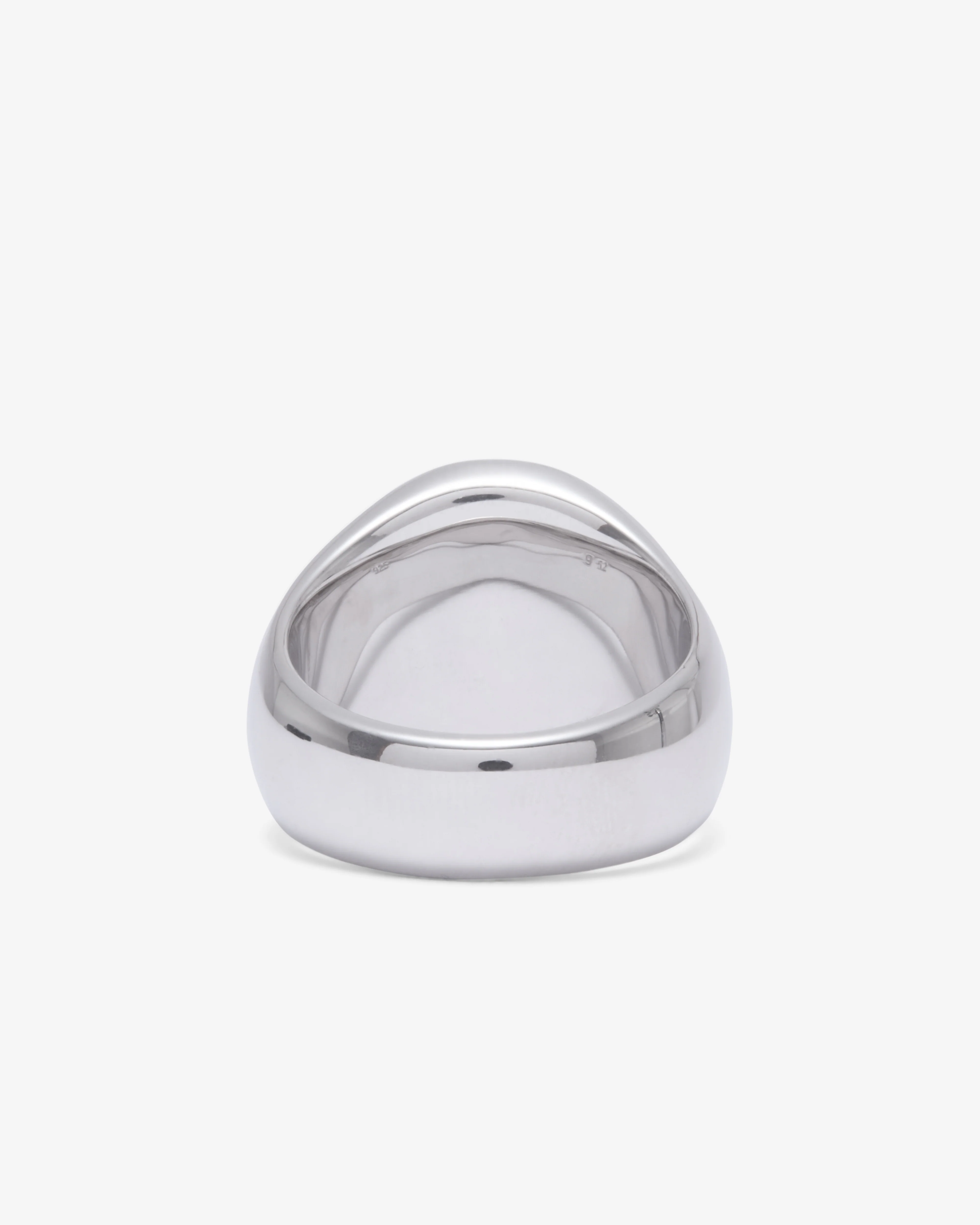 Tom Wood - Oval Sakura Ring - (Silver) - Image 3
